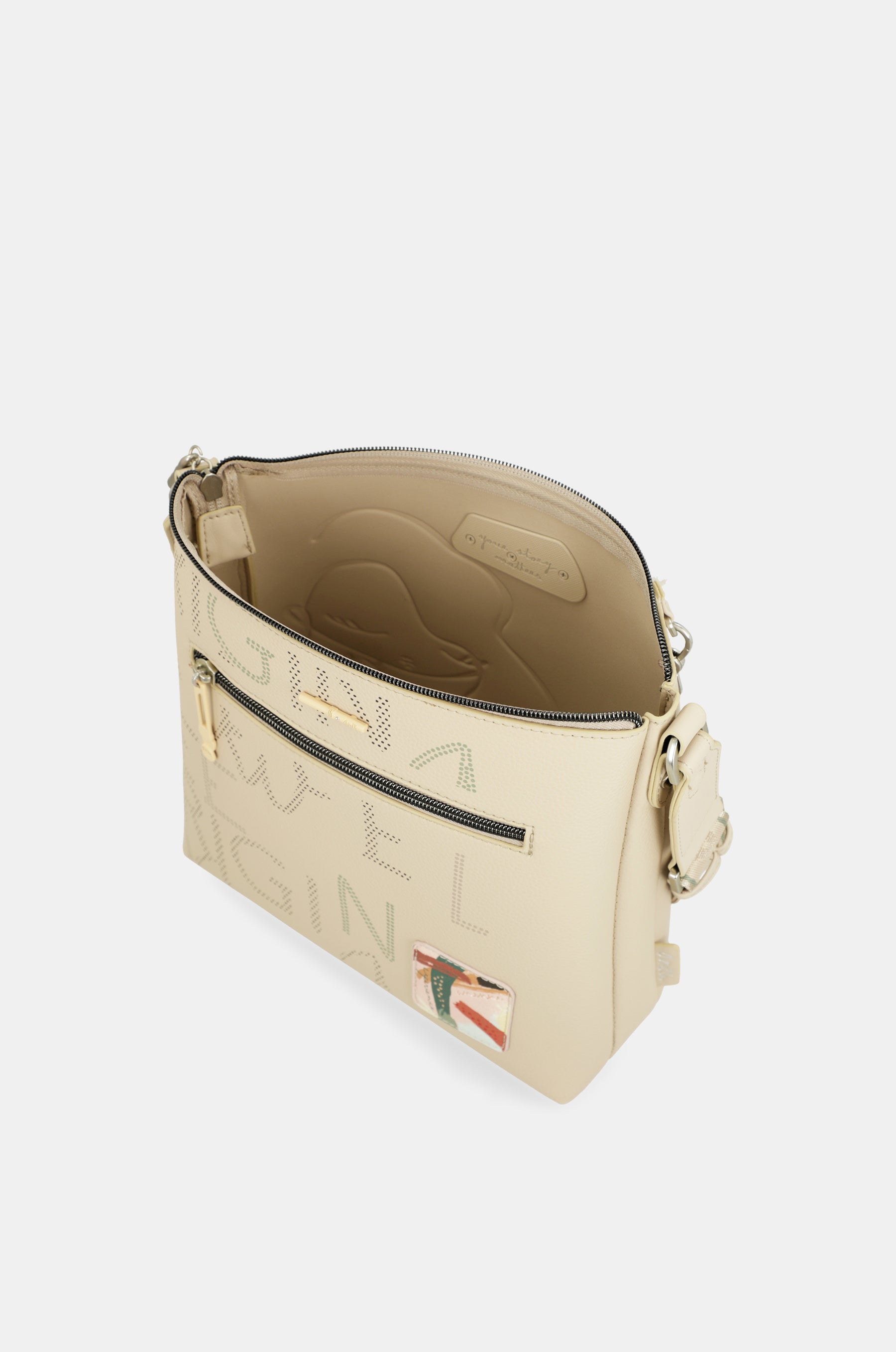 Borsa a tracolla Alma con tasca frontale