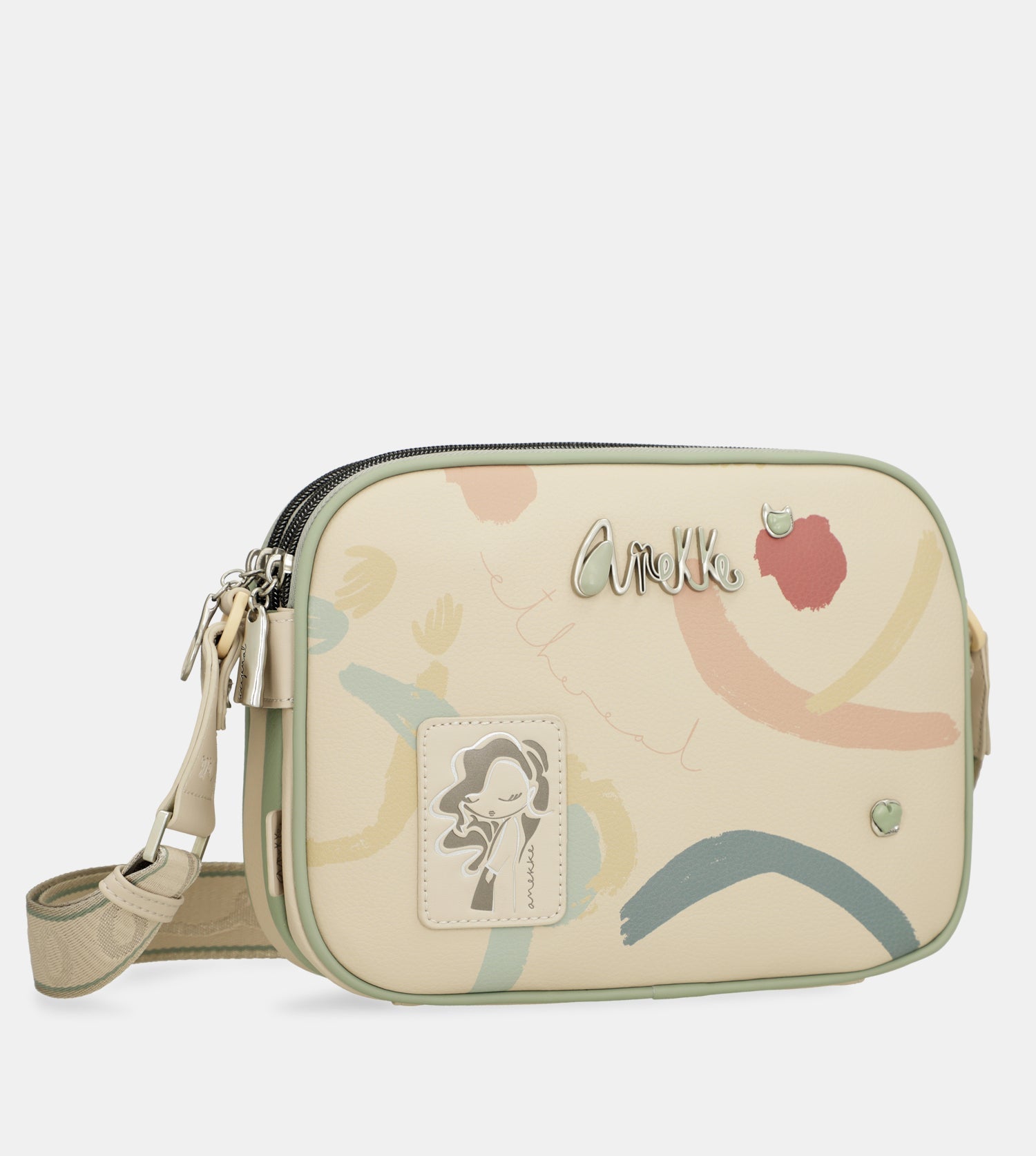 Borsa a tracolla Alma 3 scomparti