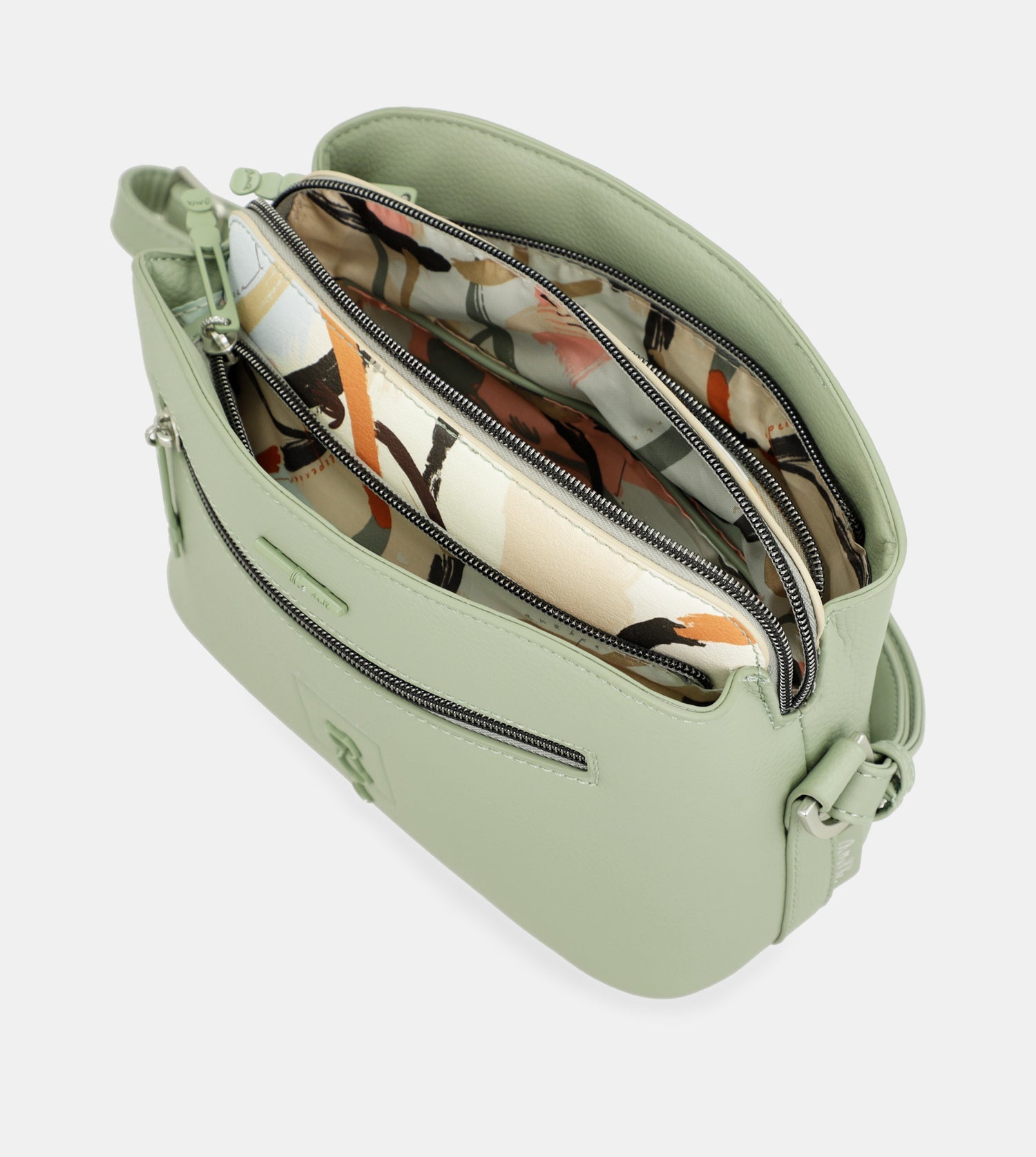 Borsa a tracolla Alma media 3 scomparti