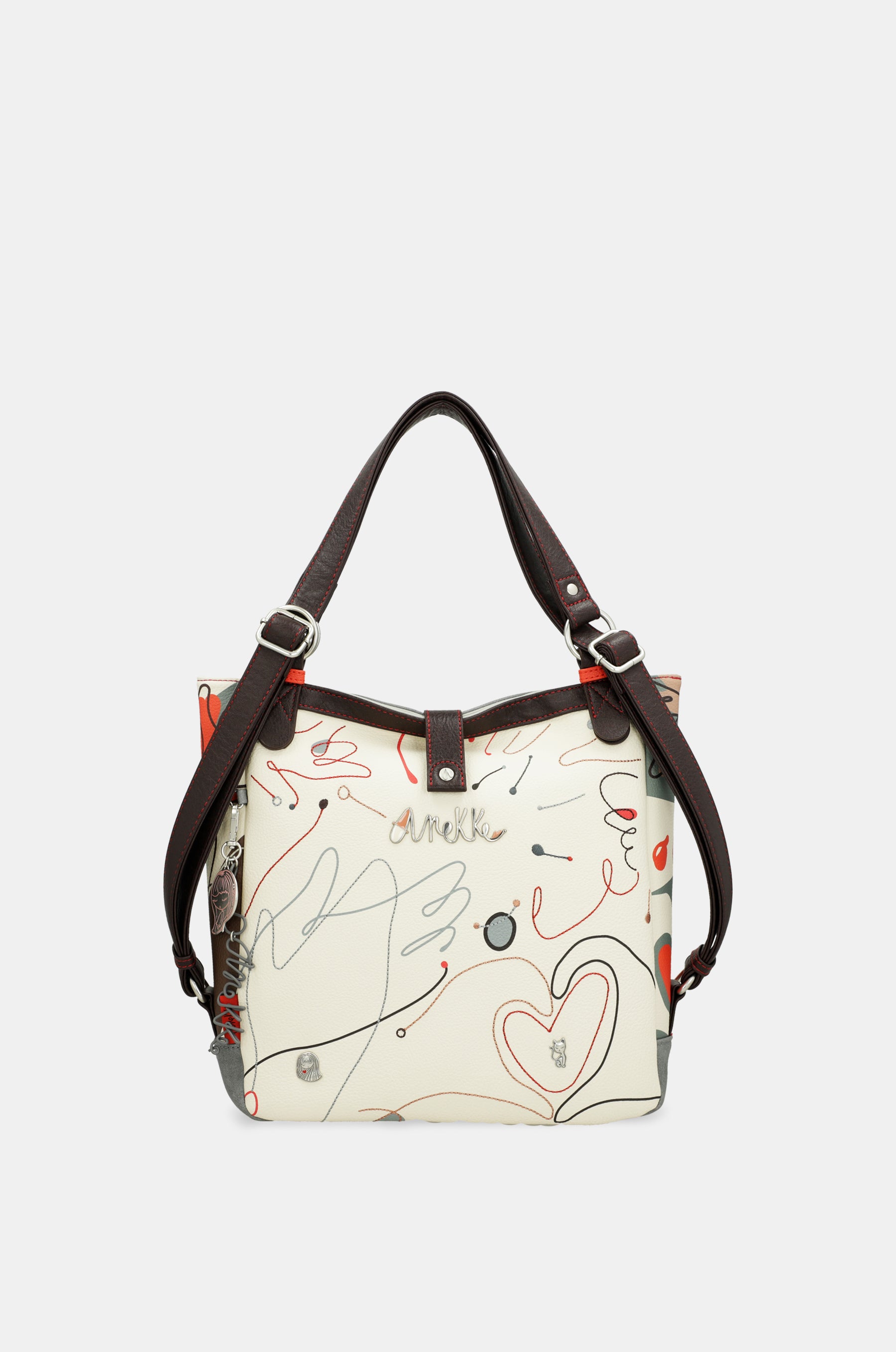 Borsa a tracolla trasformabile zaino Alma