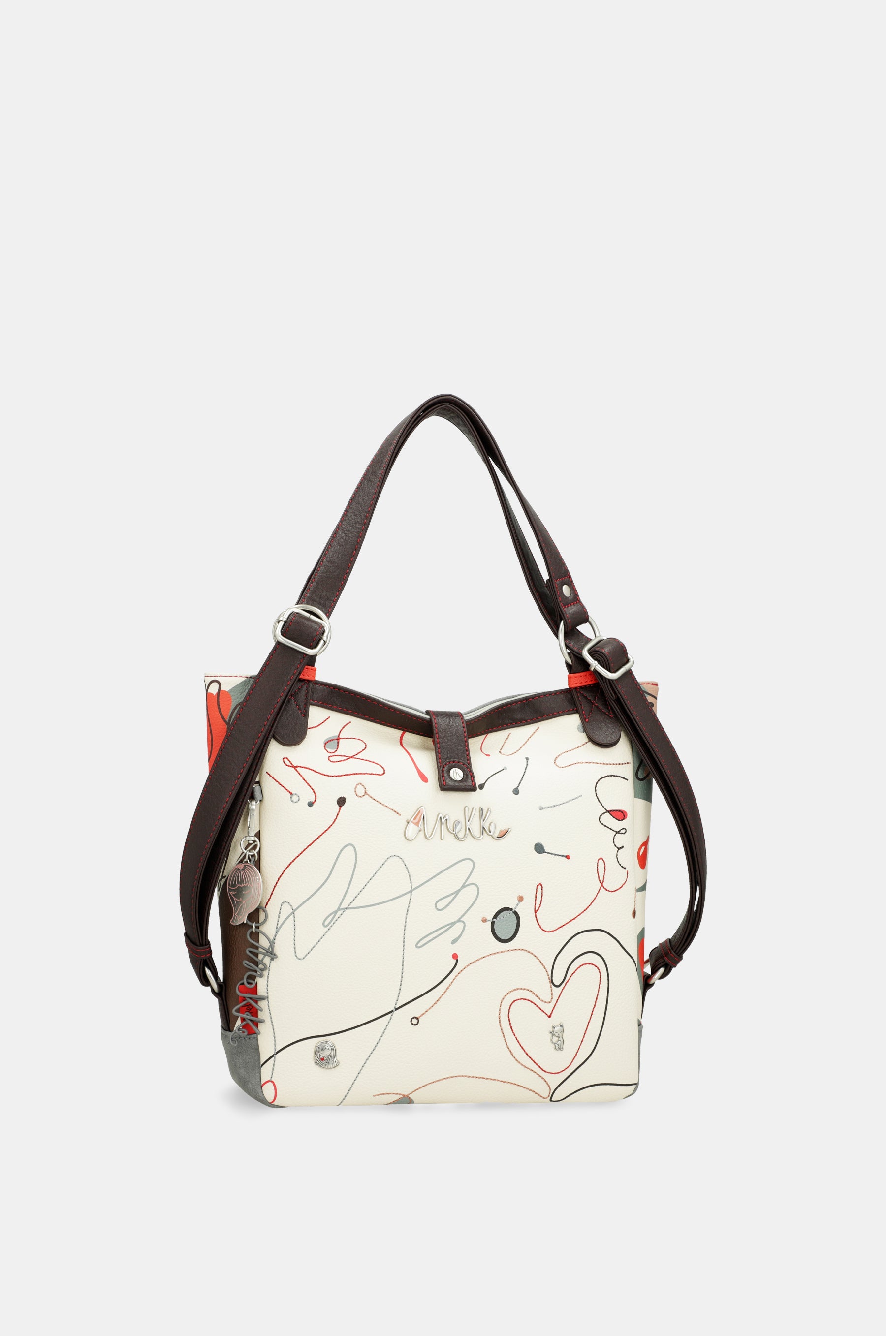 Borsa a tracolla trasformabile zaino Alma