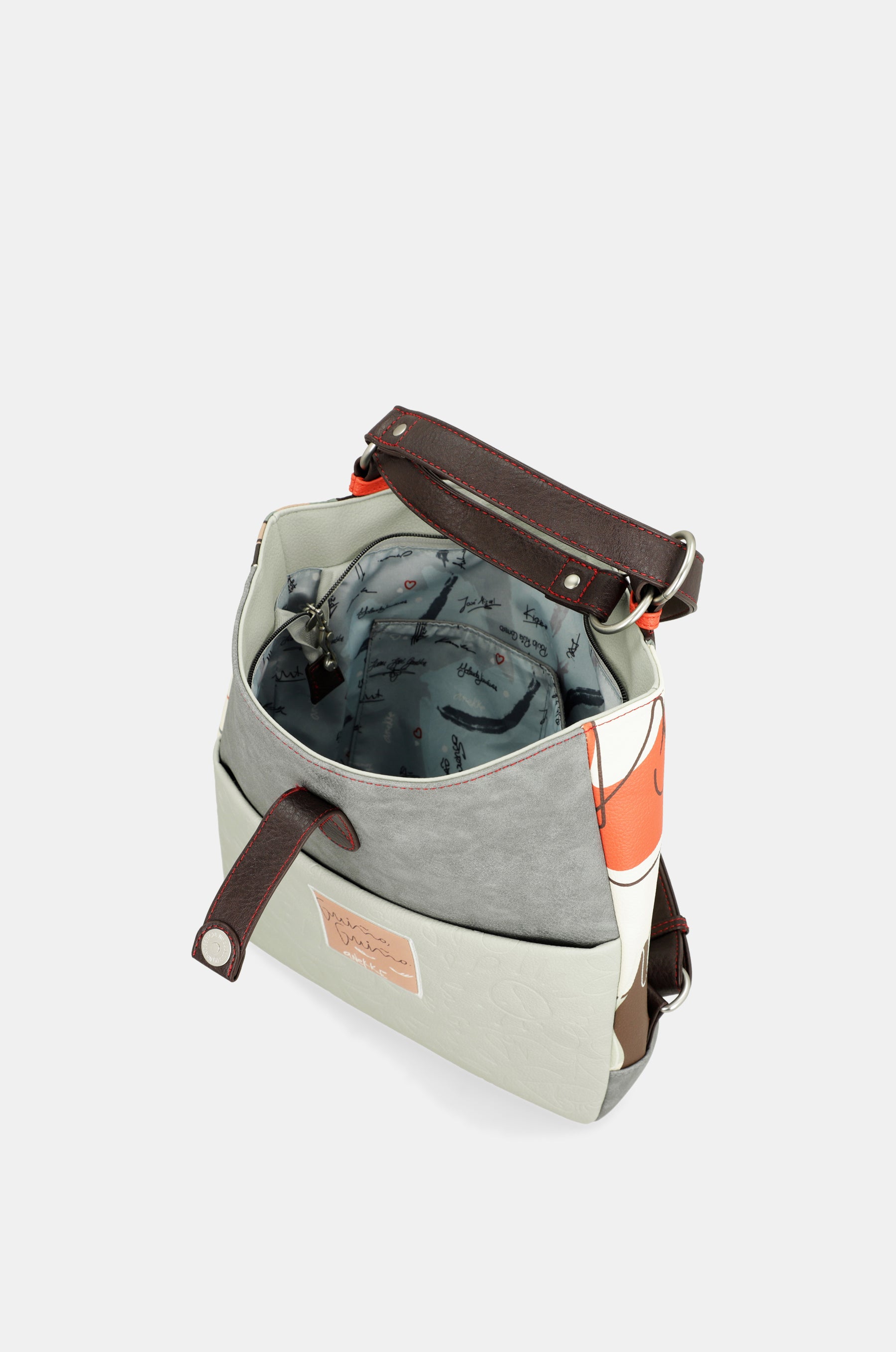 Borsa a tracolla trasformabile zaino Alma