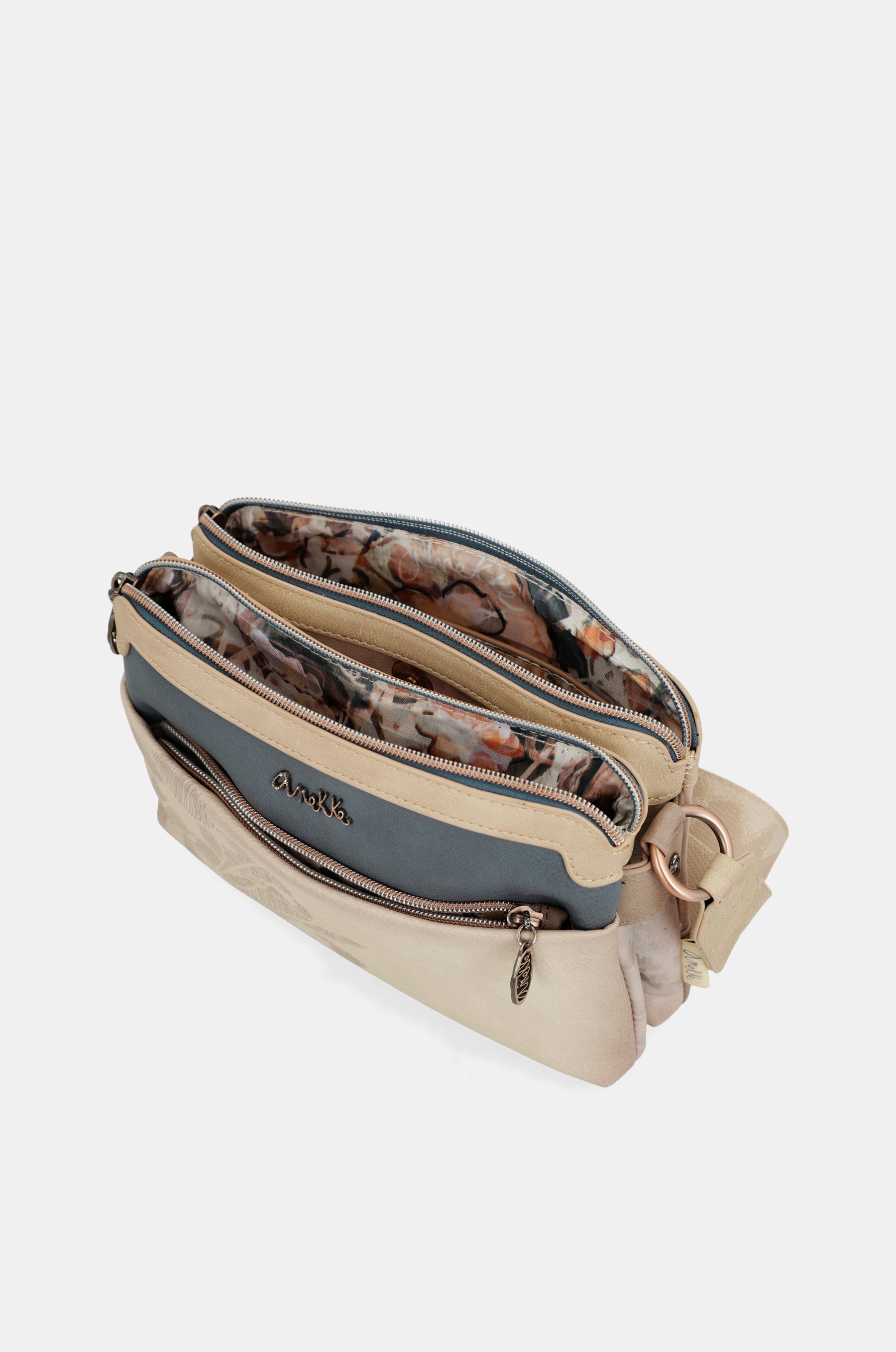 Borsa a tracolla Memories doppio scomparto