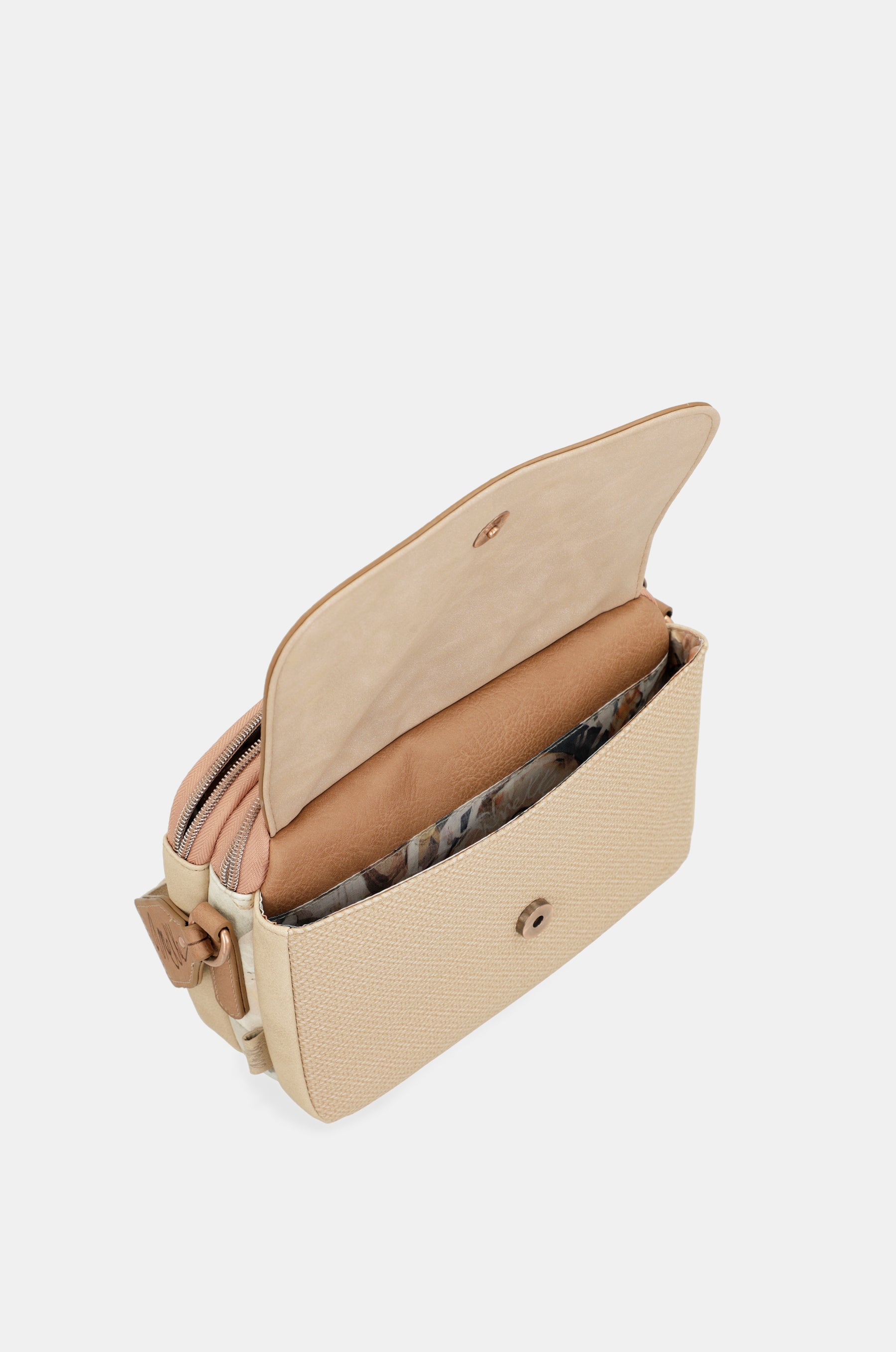 Borsa a tracolla Memories con patta ovale