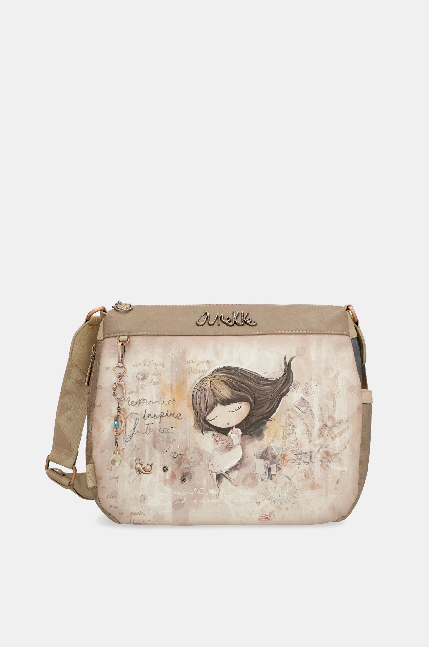 Borsa a tracolla grande Memories