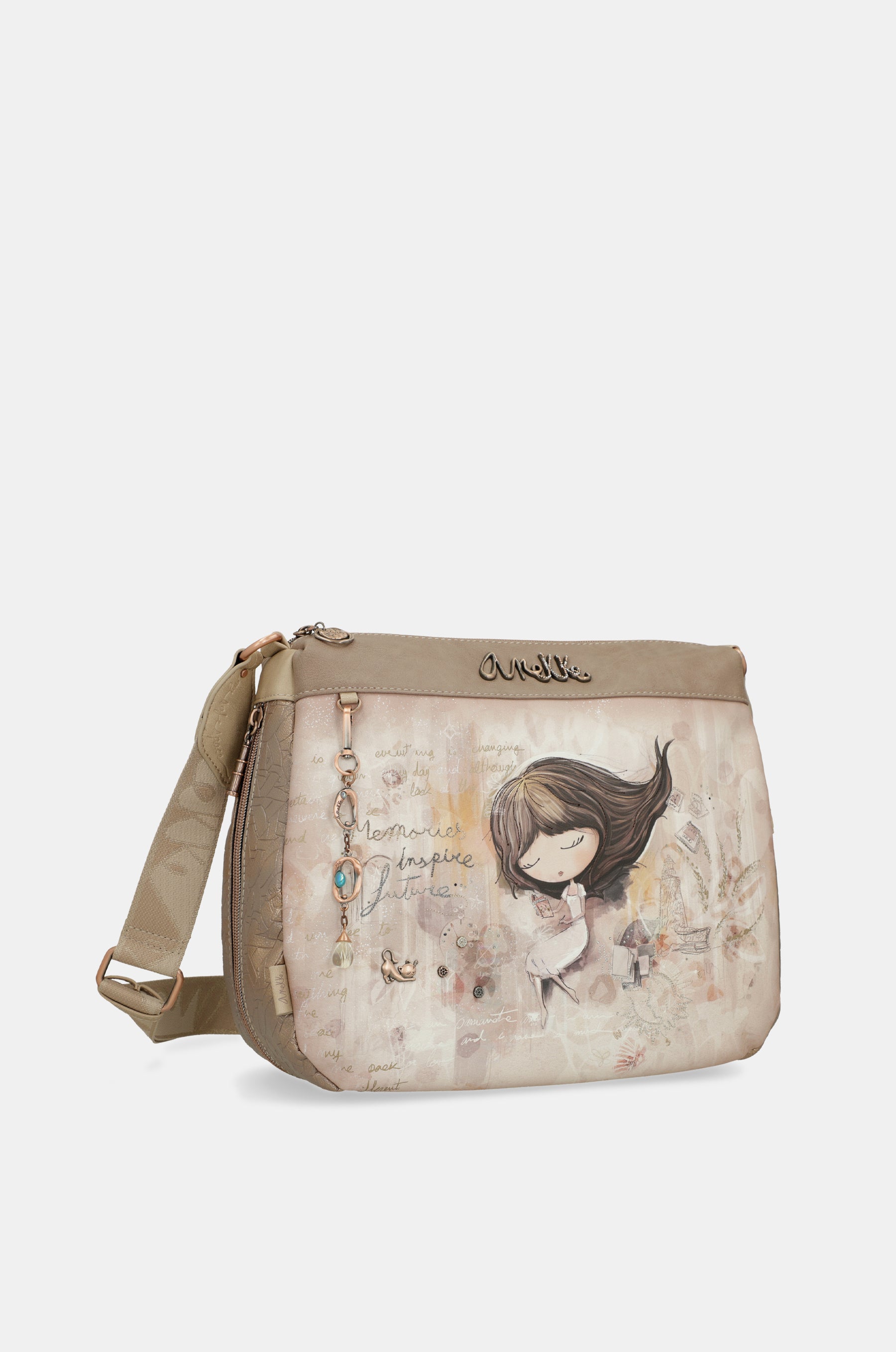 Borsa a tracolla grande Memories