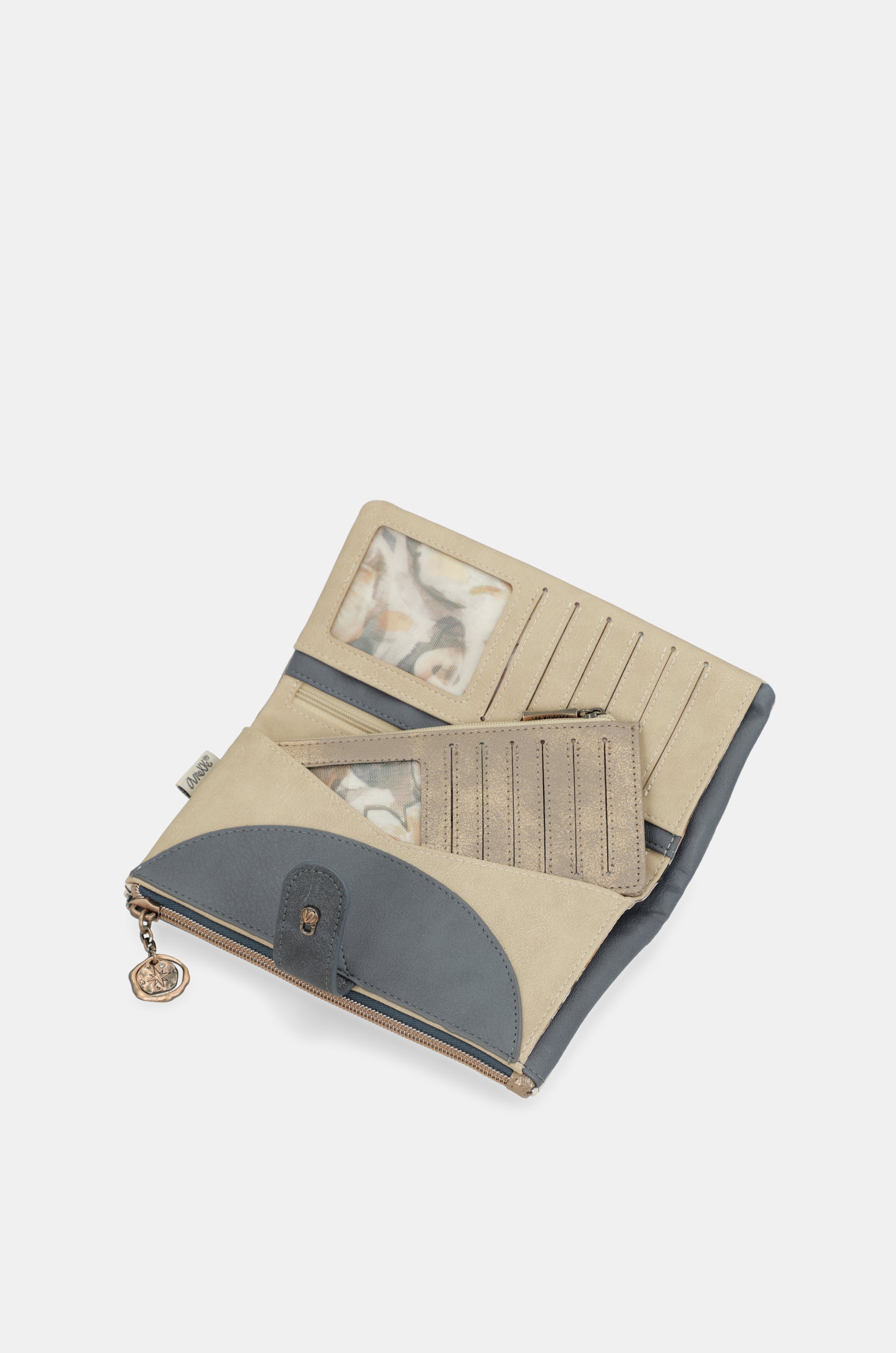 Portafoglio grande e flessibile Memories RFID
