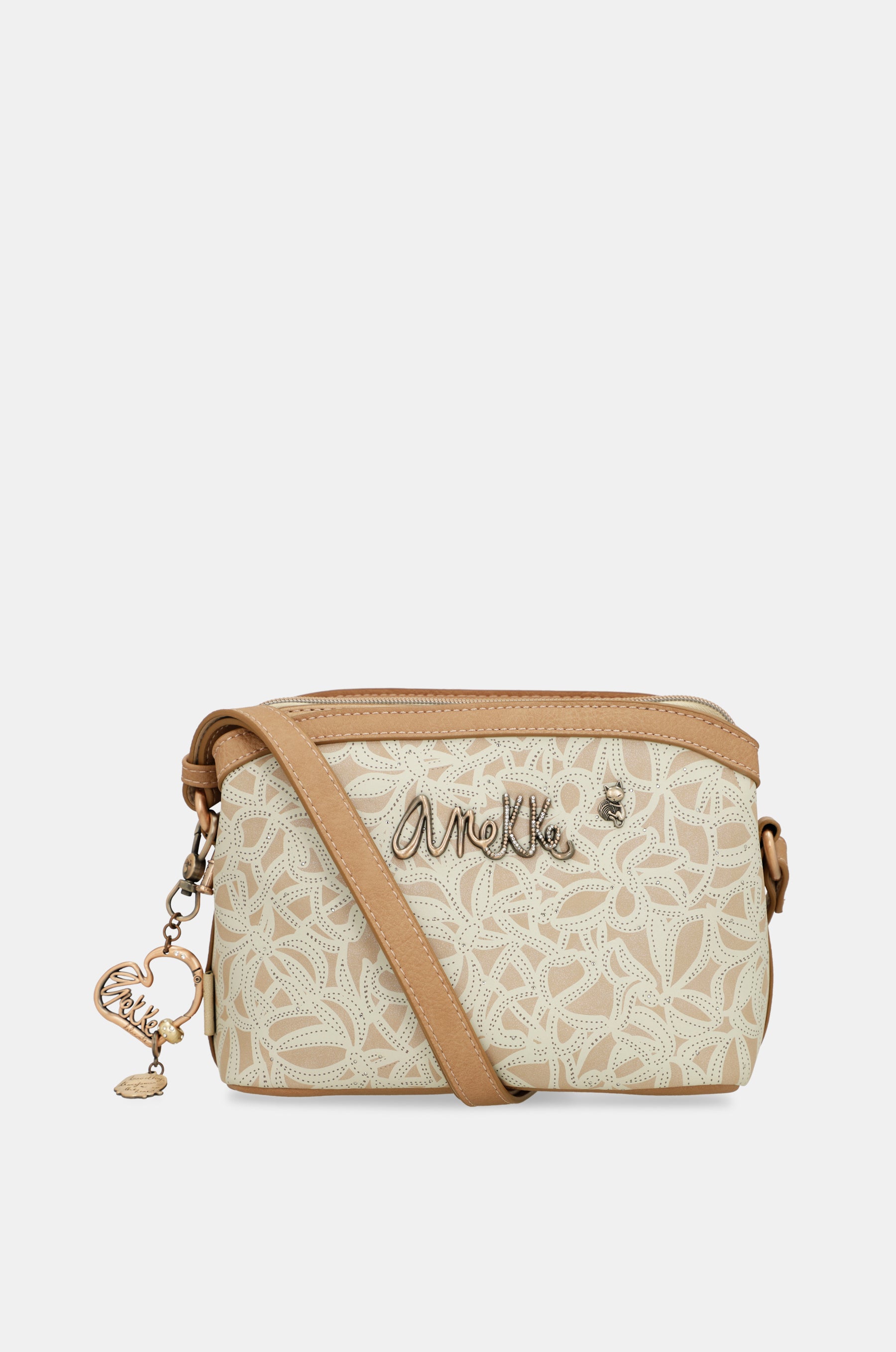 Borsa a tracolla media Memories a 3 scomparti