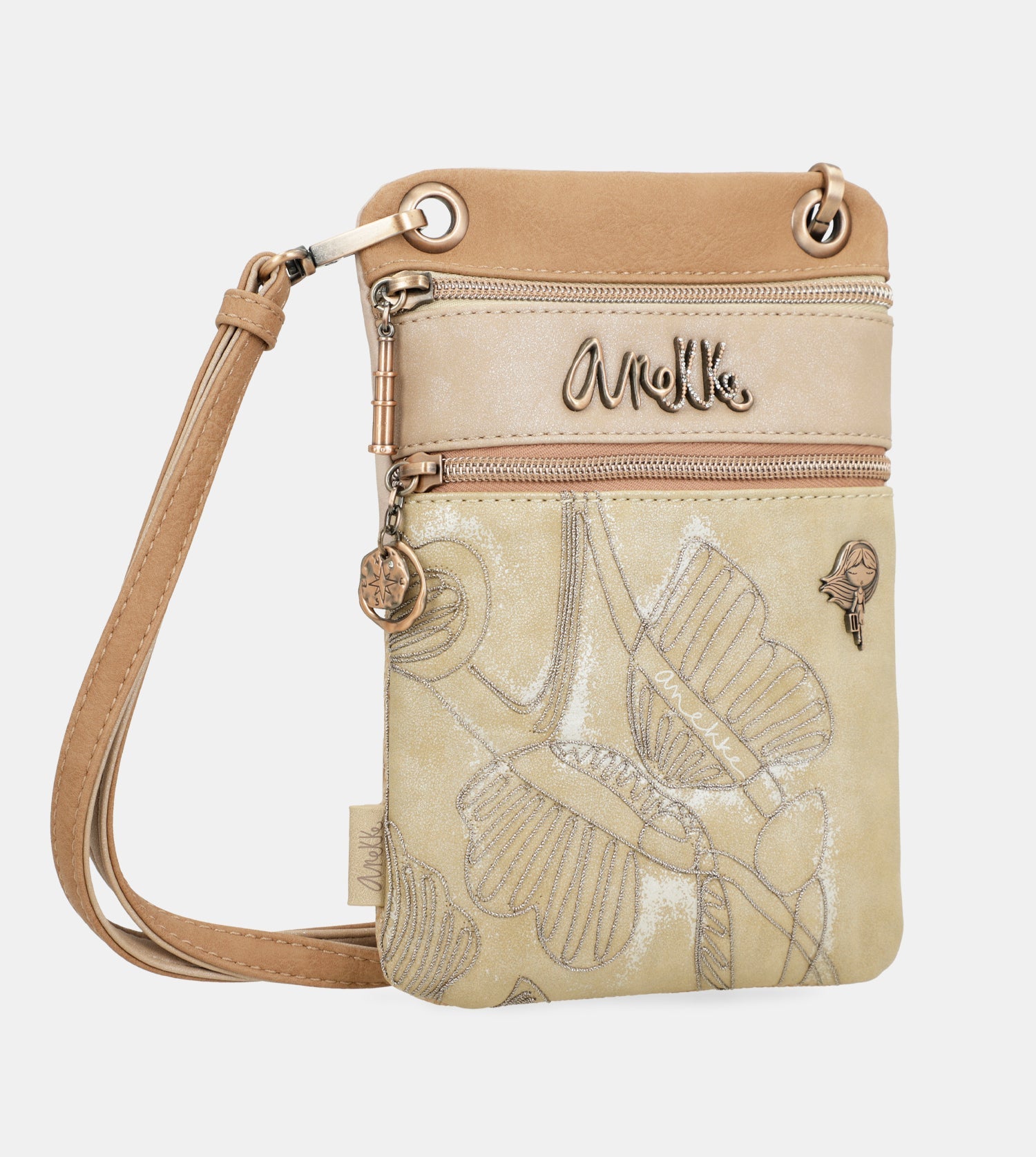 Borsa a tracolla Memories mini a 2 scomparti