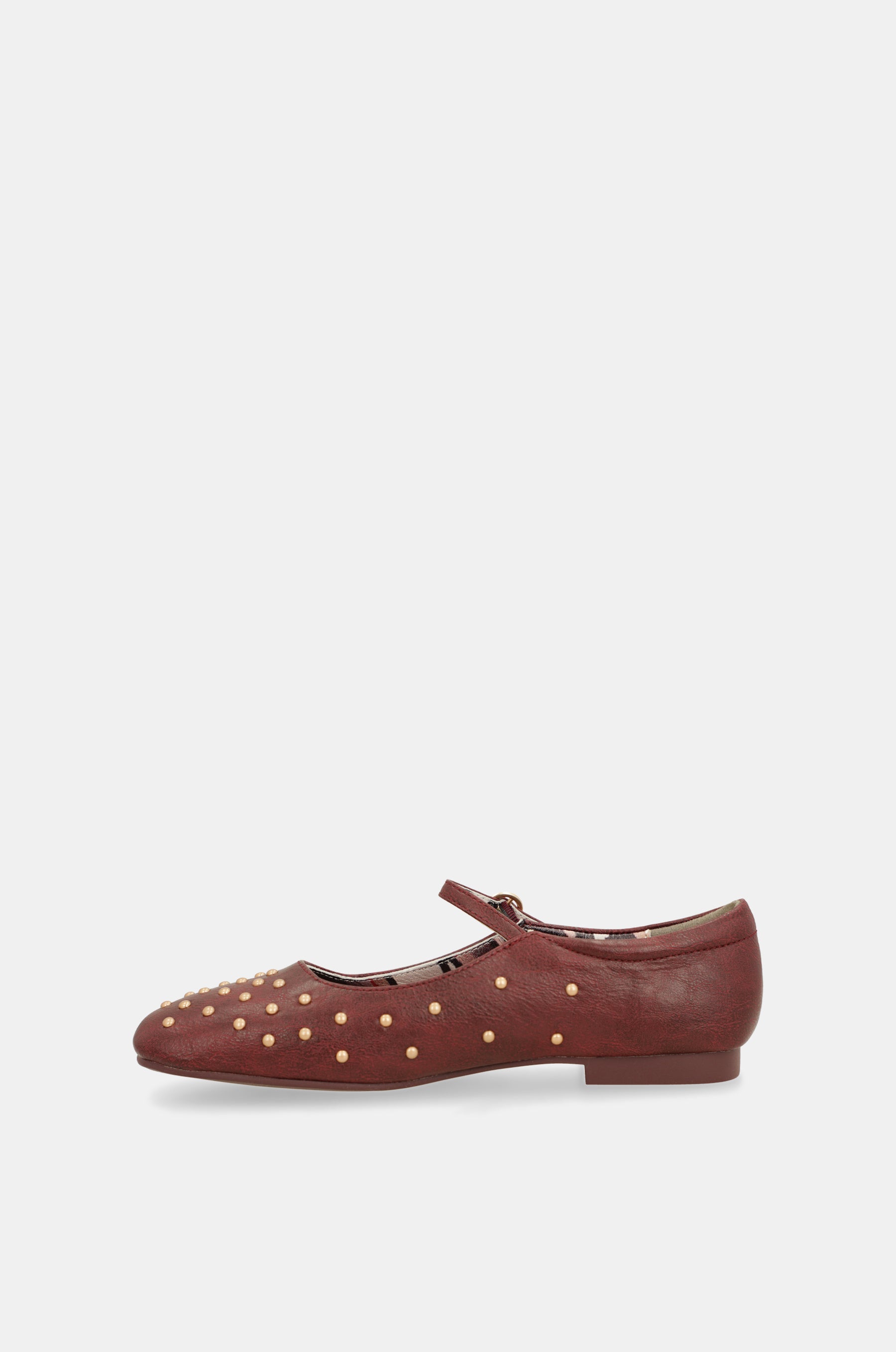 Ballerine ornamenti bordeaux
