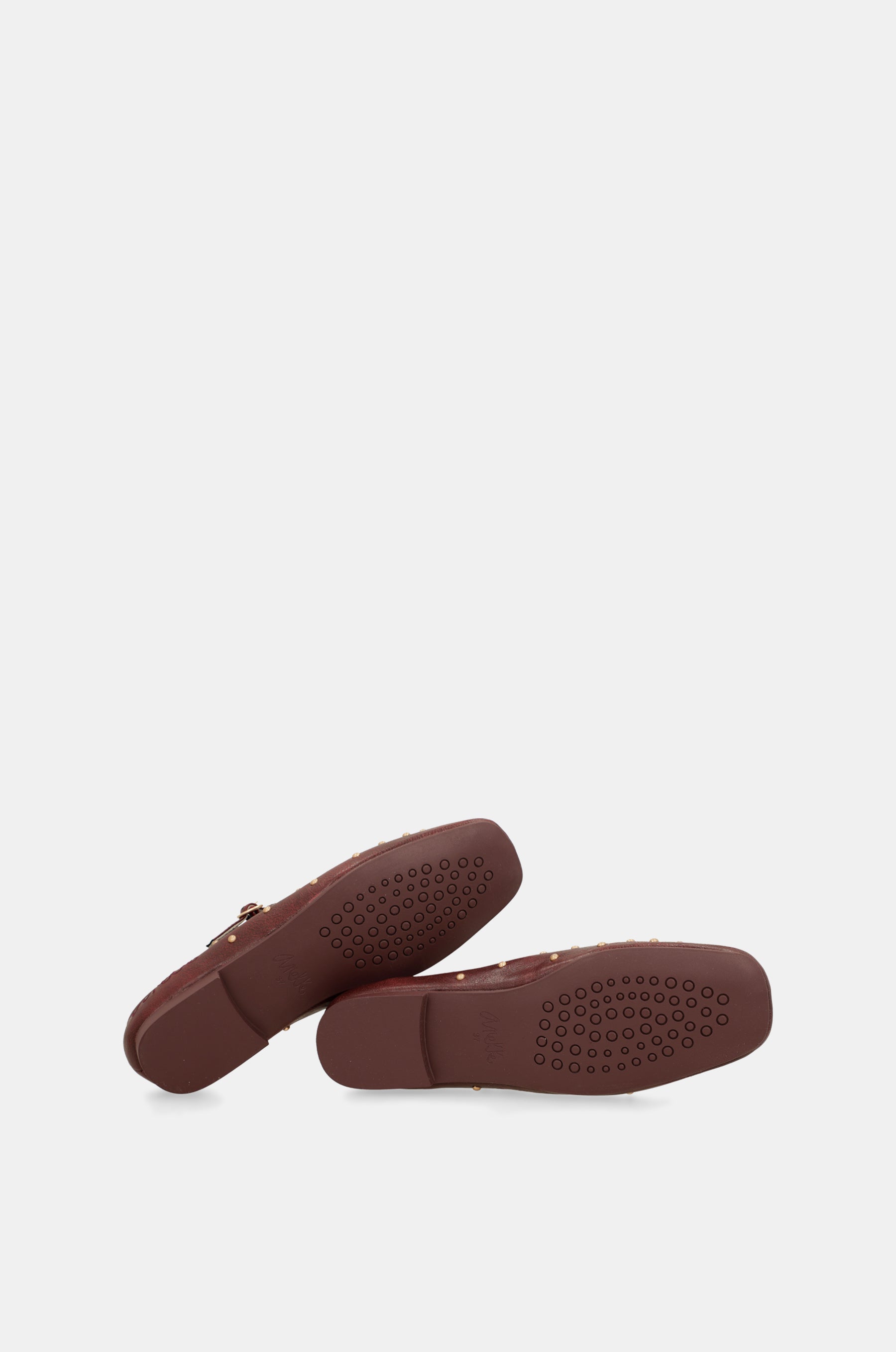 Ballerine ornamenti bordeaux