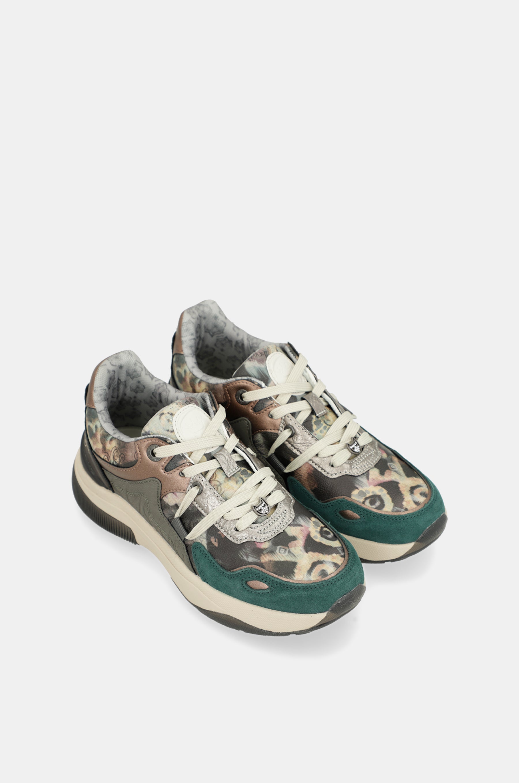 Scarpe sportive verde fantasie Manifesto