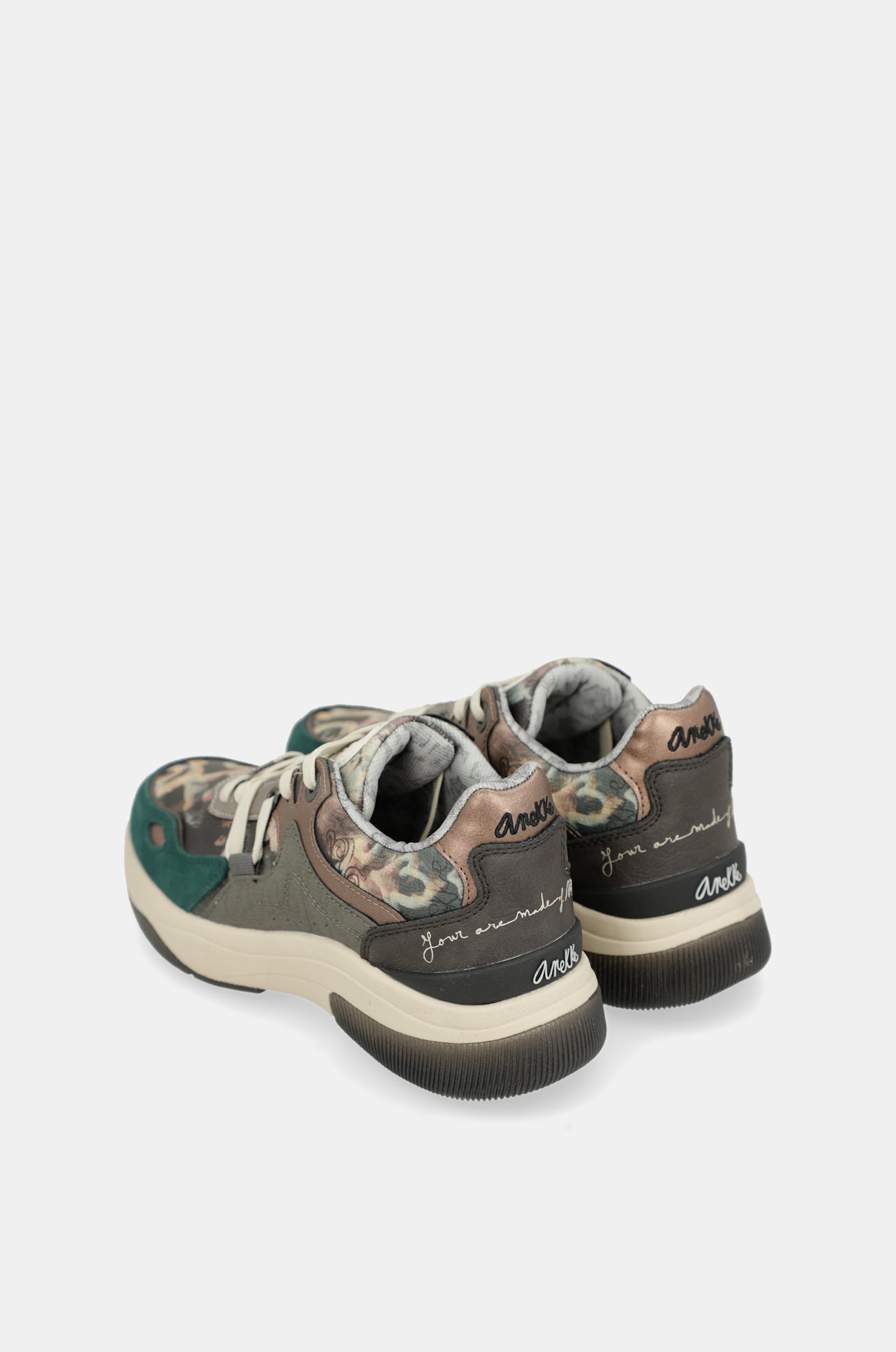 Scarpe sportive verde fantasie Manifesto