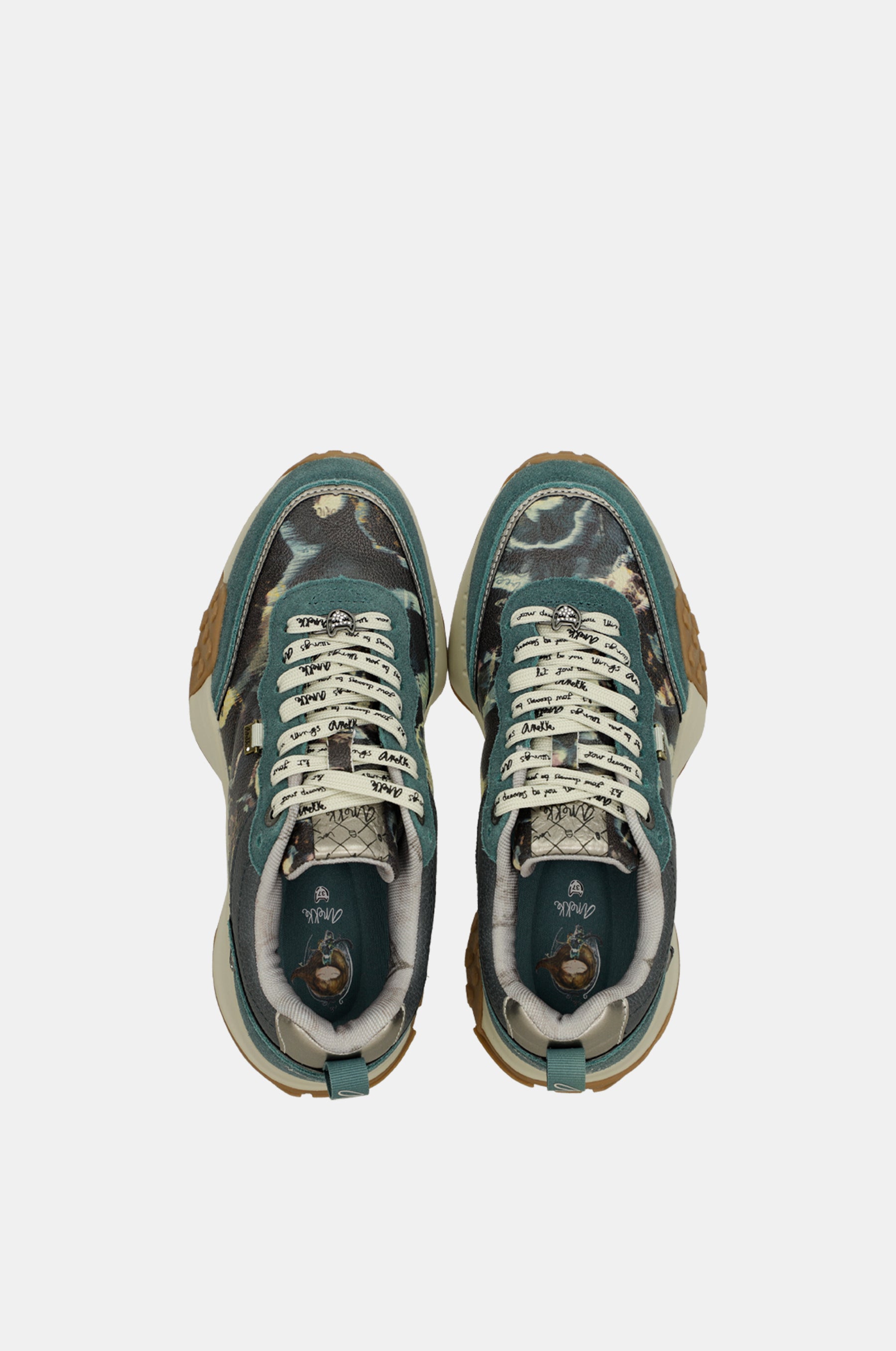 Scarpe sportive verde Manifesto