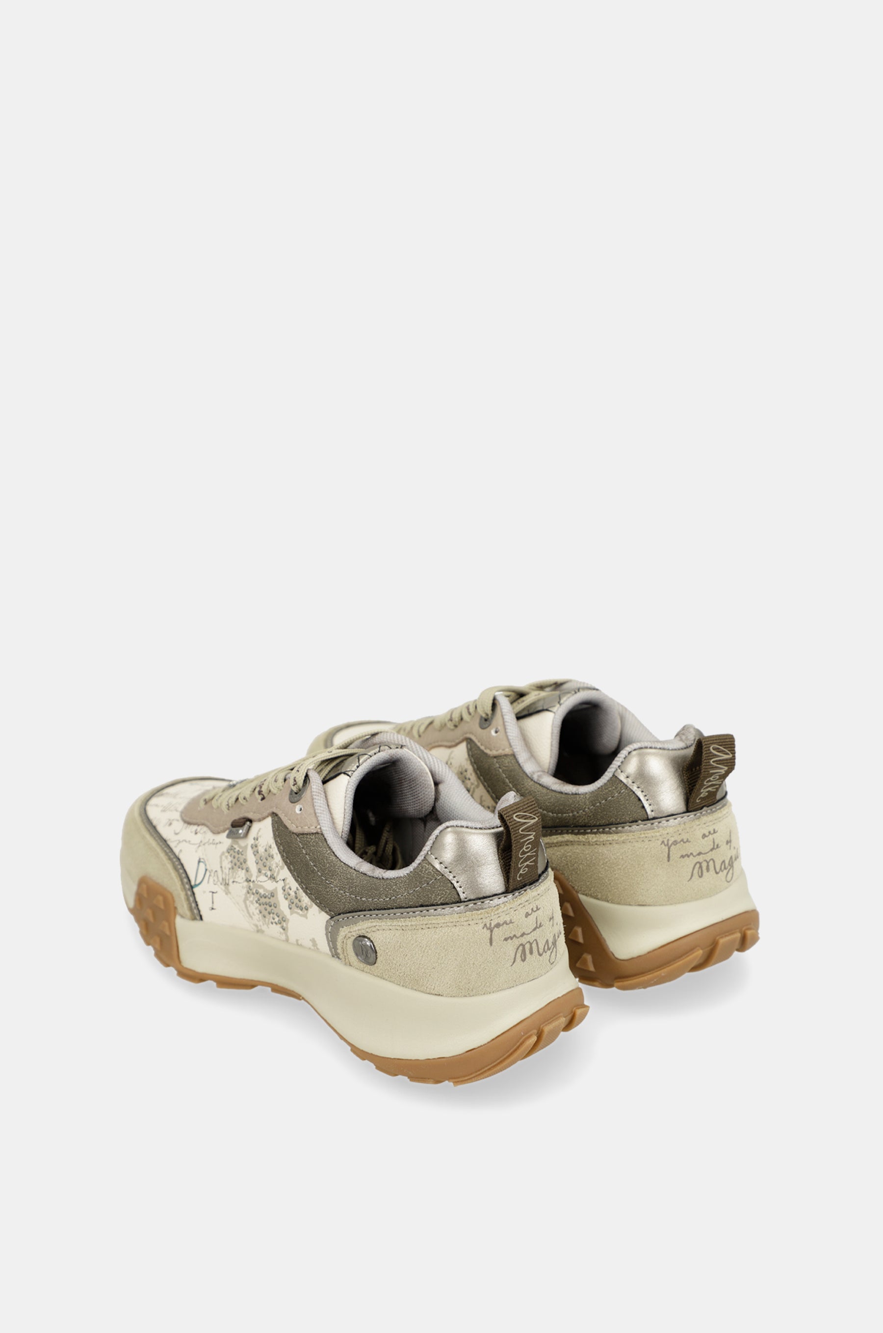 Scarpe sportive beige fantasia
