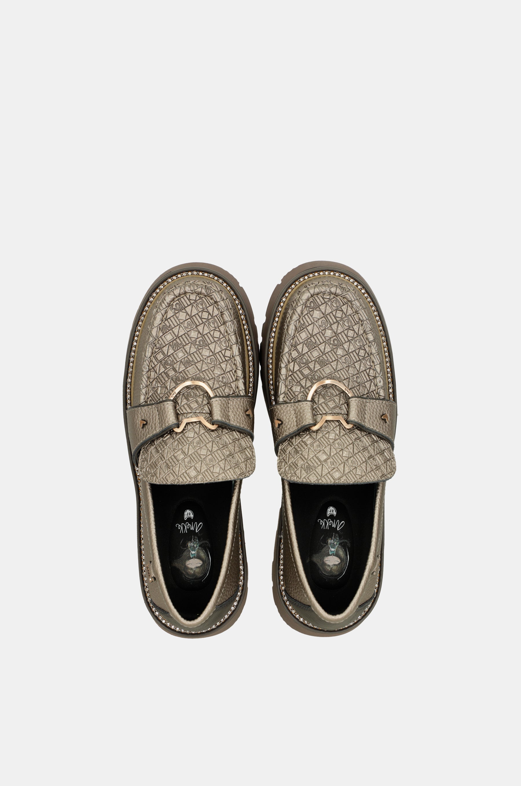 Mocassini Towanda dorato