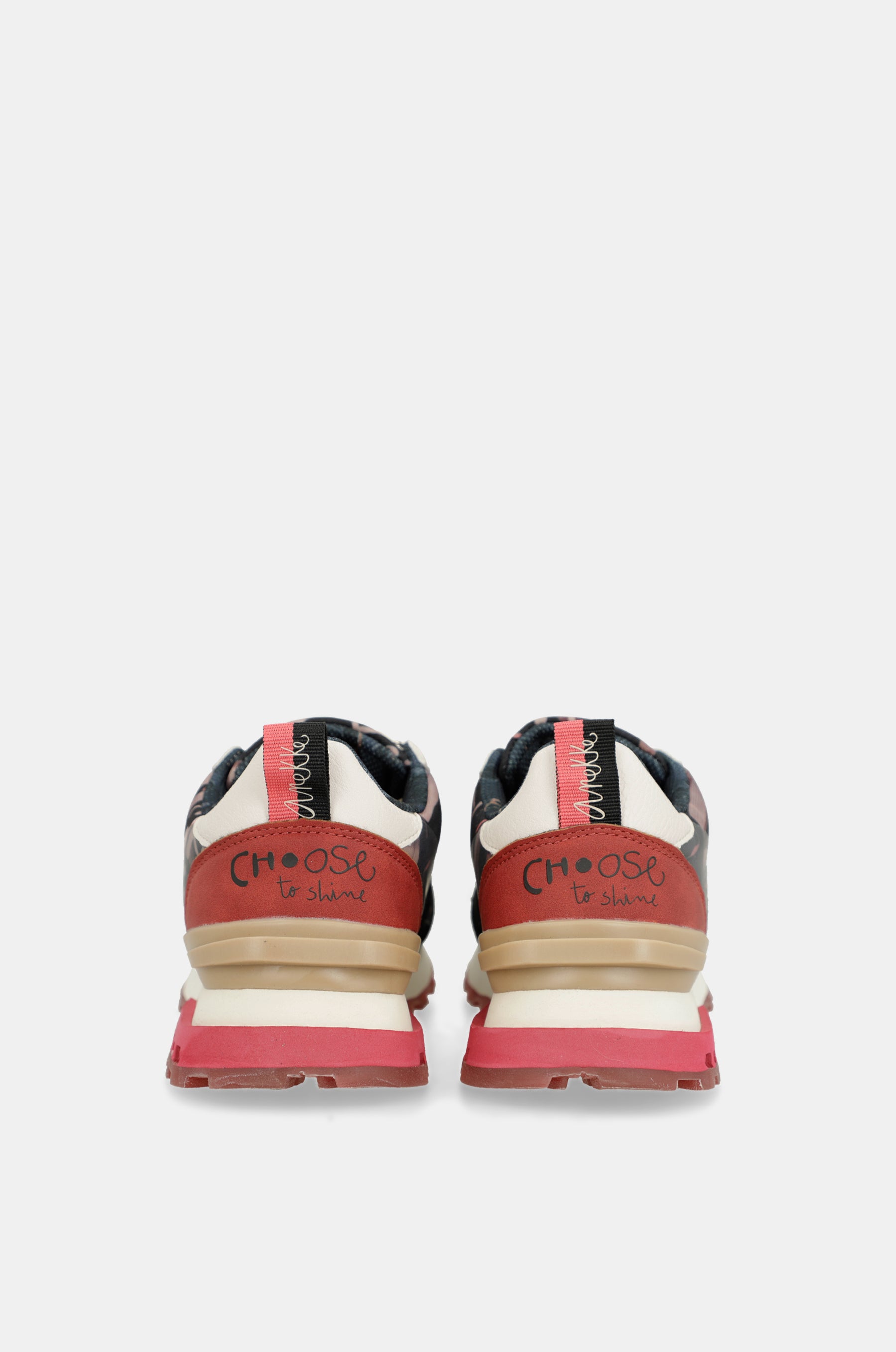 Scarpe sportive nero fantasia