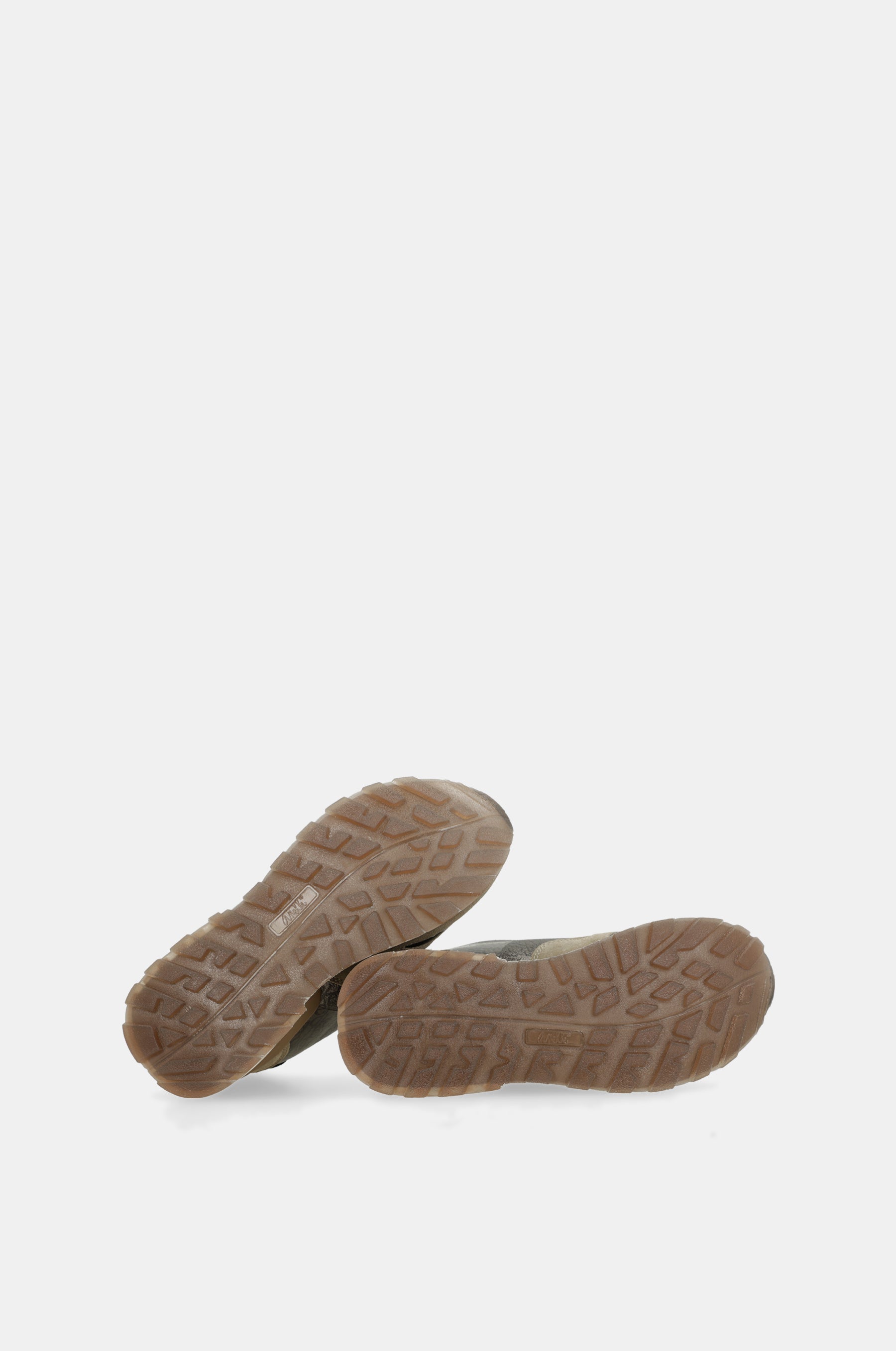 Scarpe sportive beige metallico