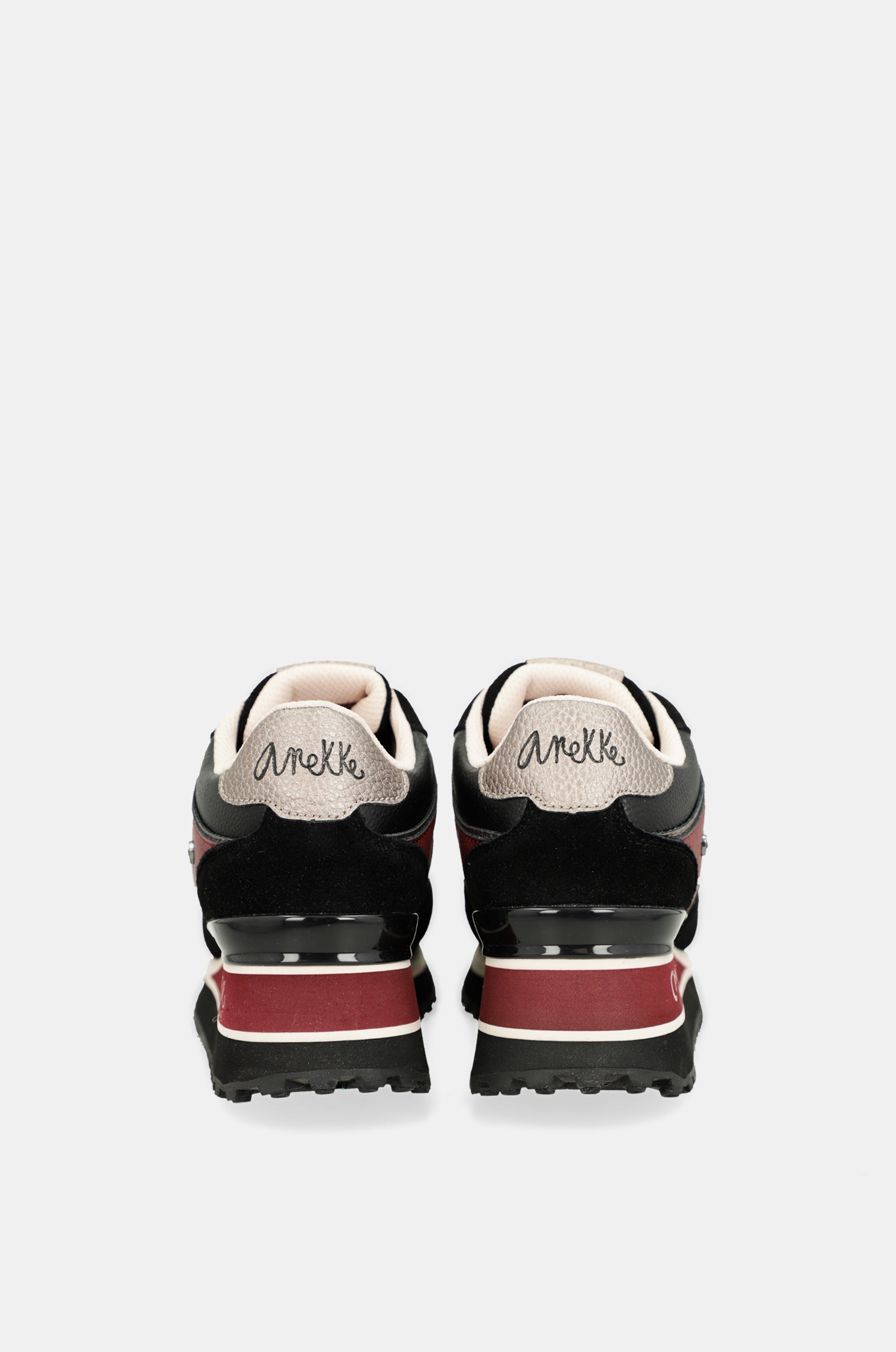 Scarpe sportive piattaforma nero fantasia