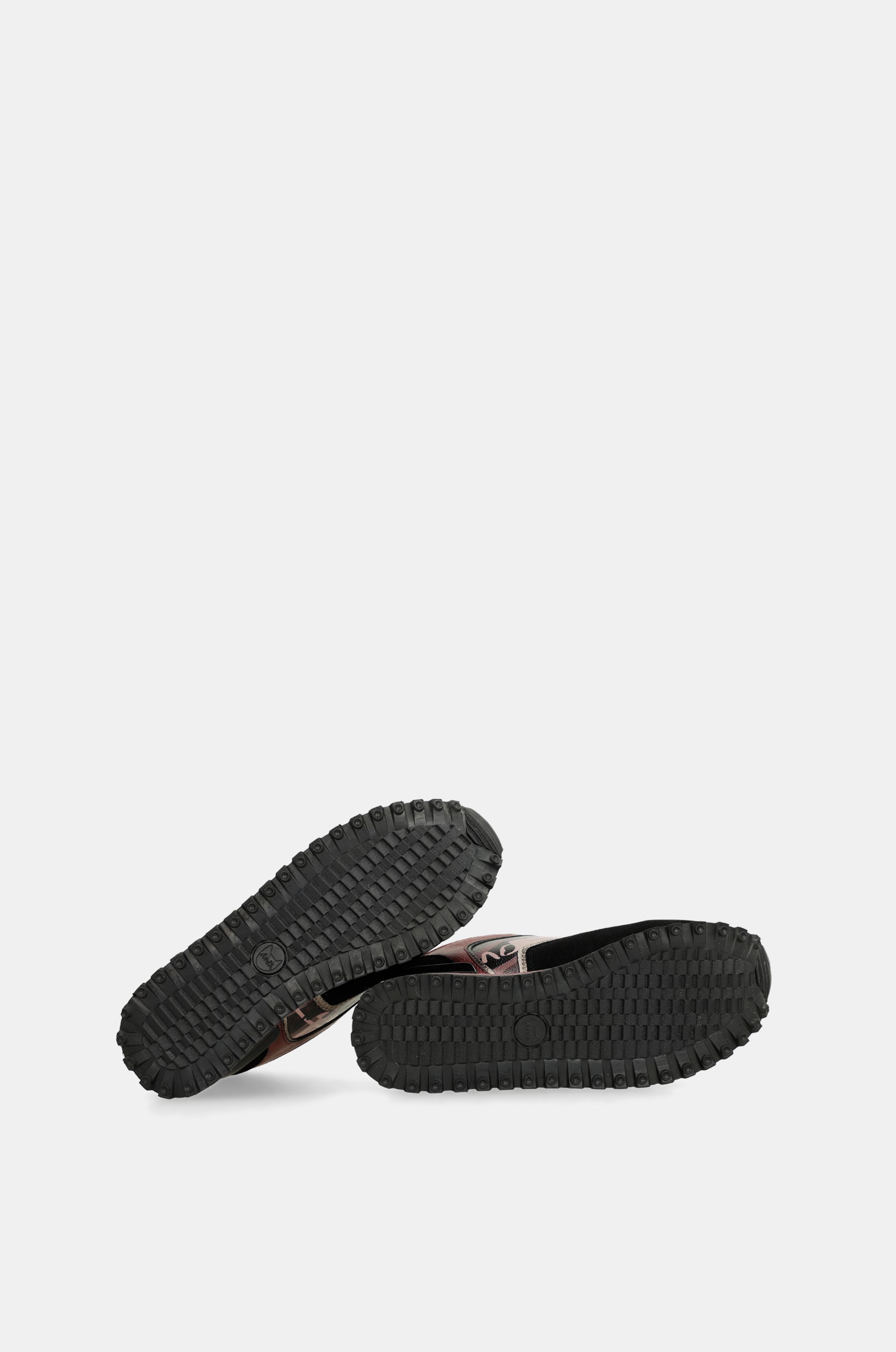 Scarpe sportive piattaforma nero fantasia