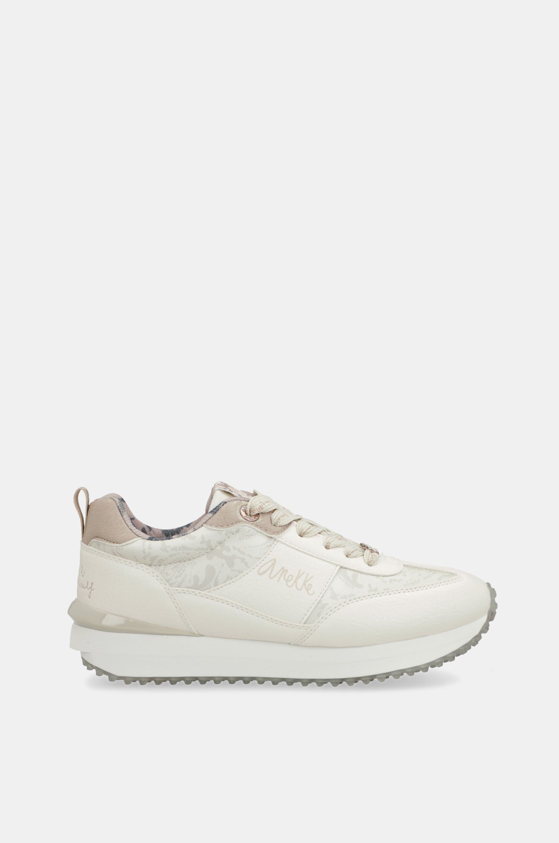 Scarpe sportive bianco suola multicolore