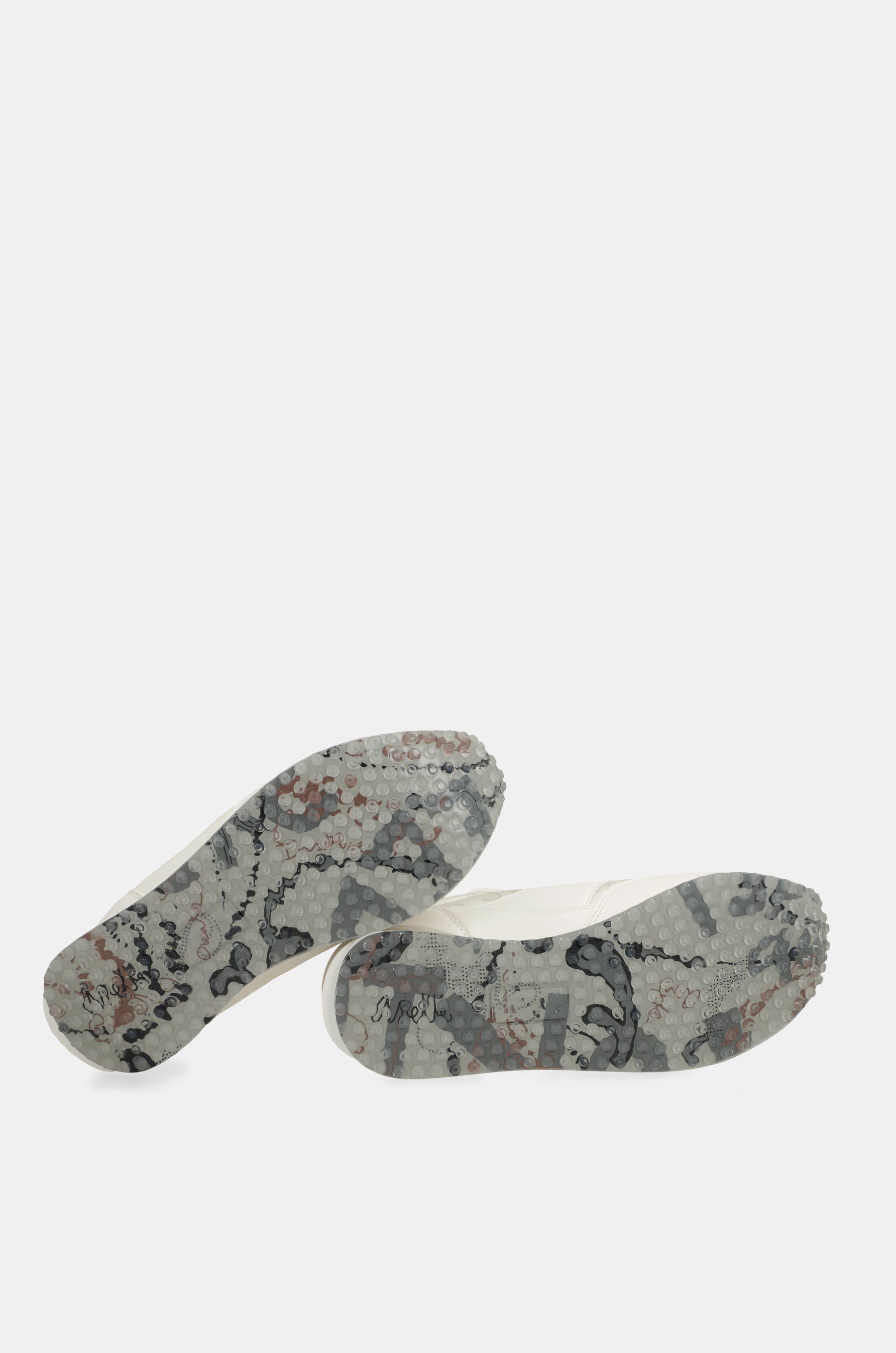 Scarpe sportive bianco suola multicolore