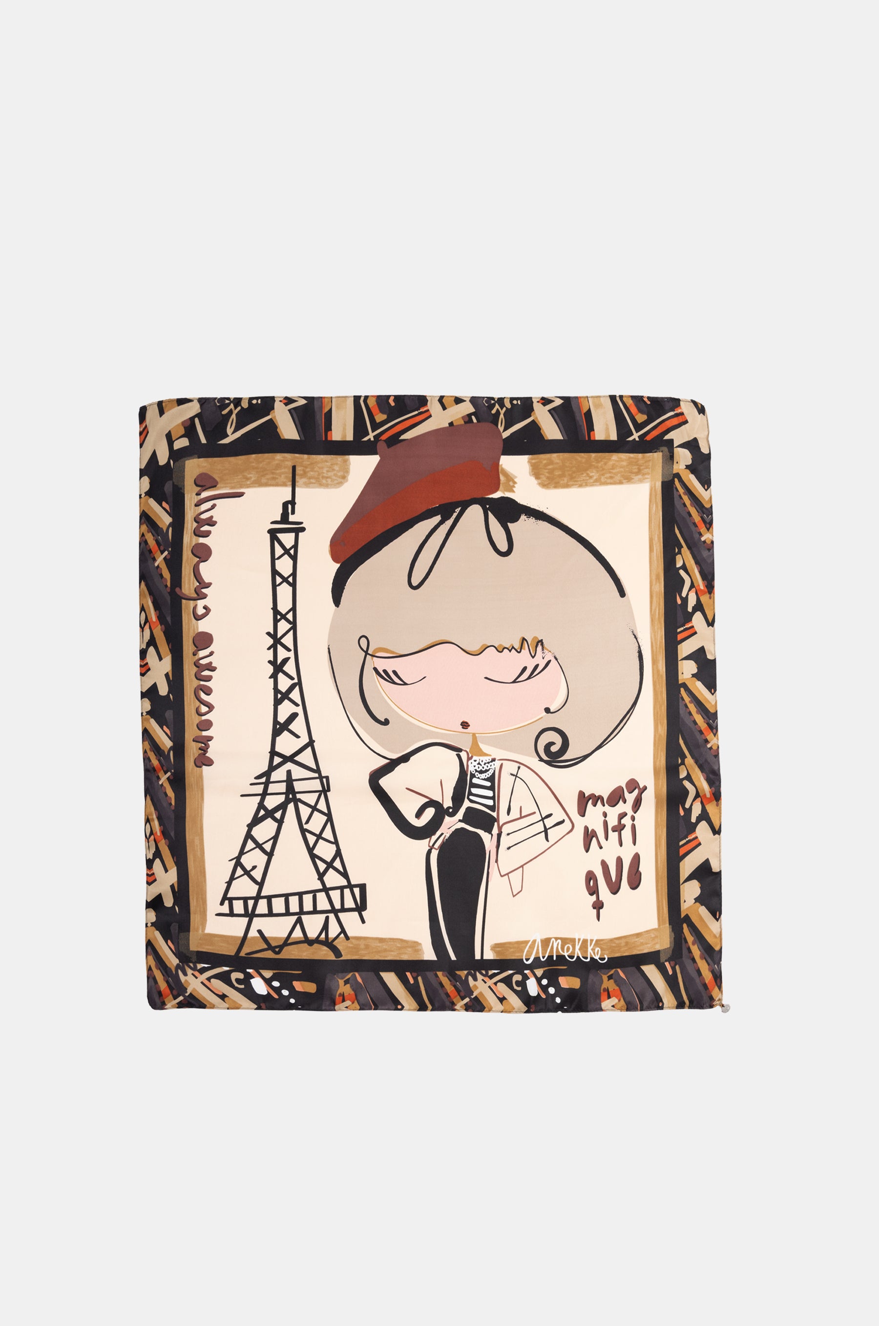 Foulard quadrato Mademoiselle