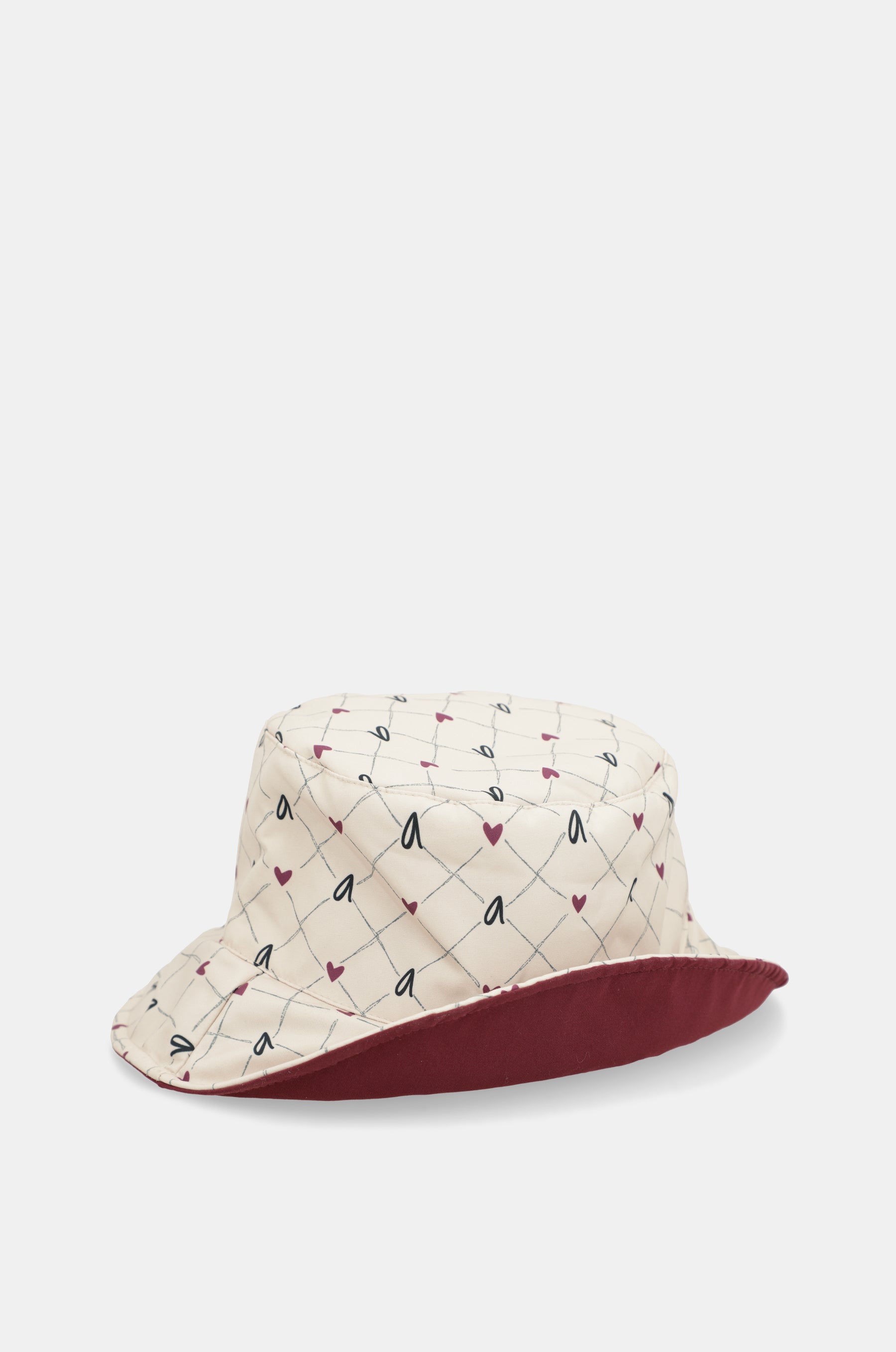 Cappello da pescatore double face