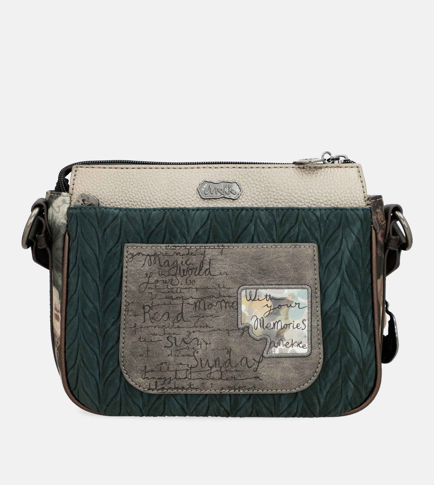 Tracolla media 3 scomparti Real