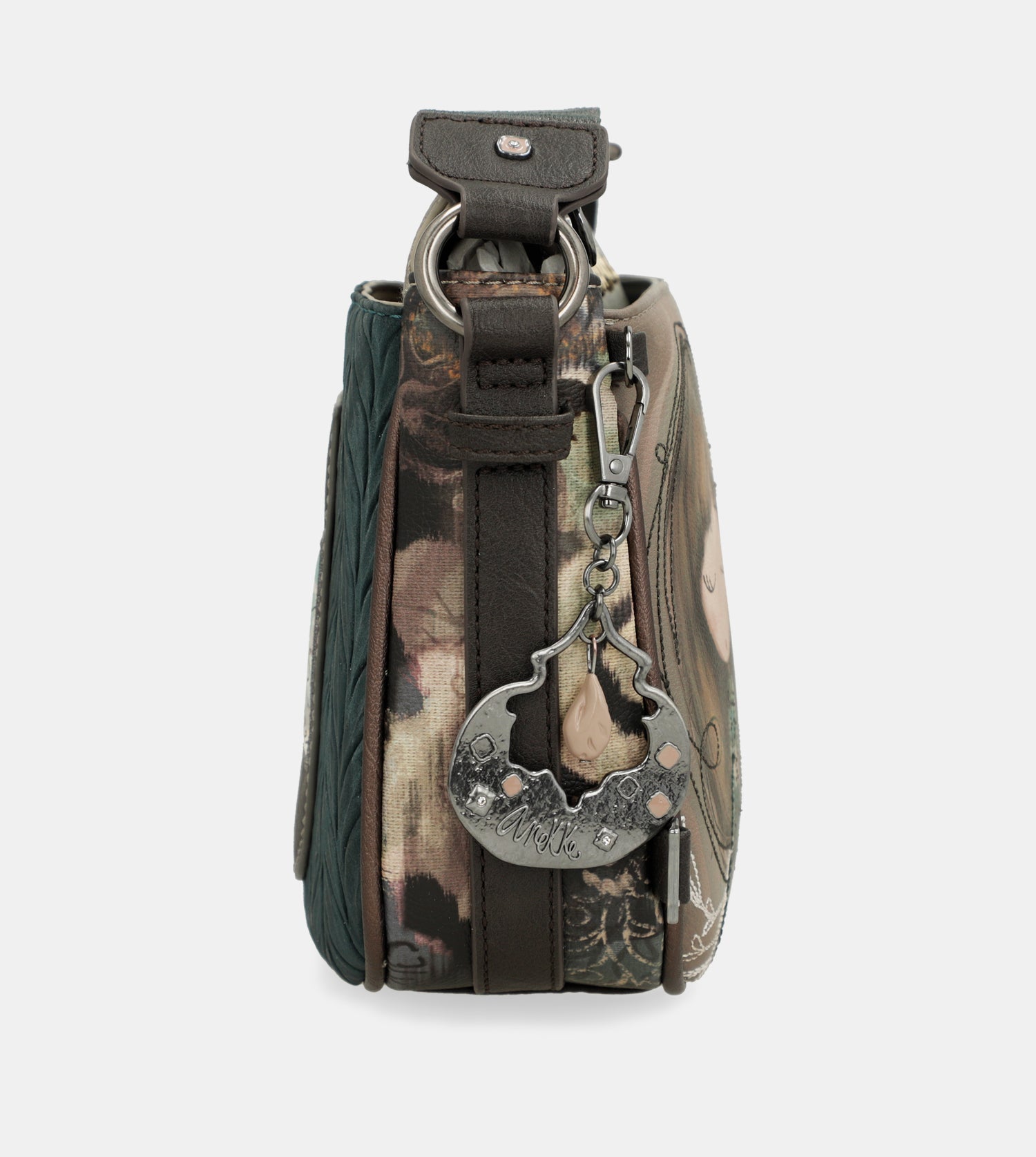 Tracolla media 3 scomparti Real