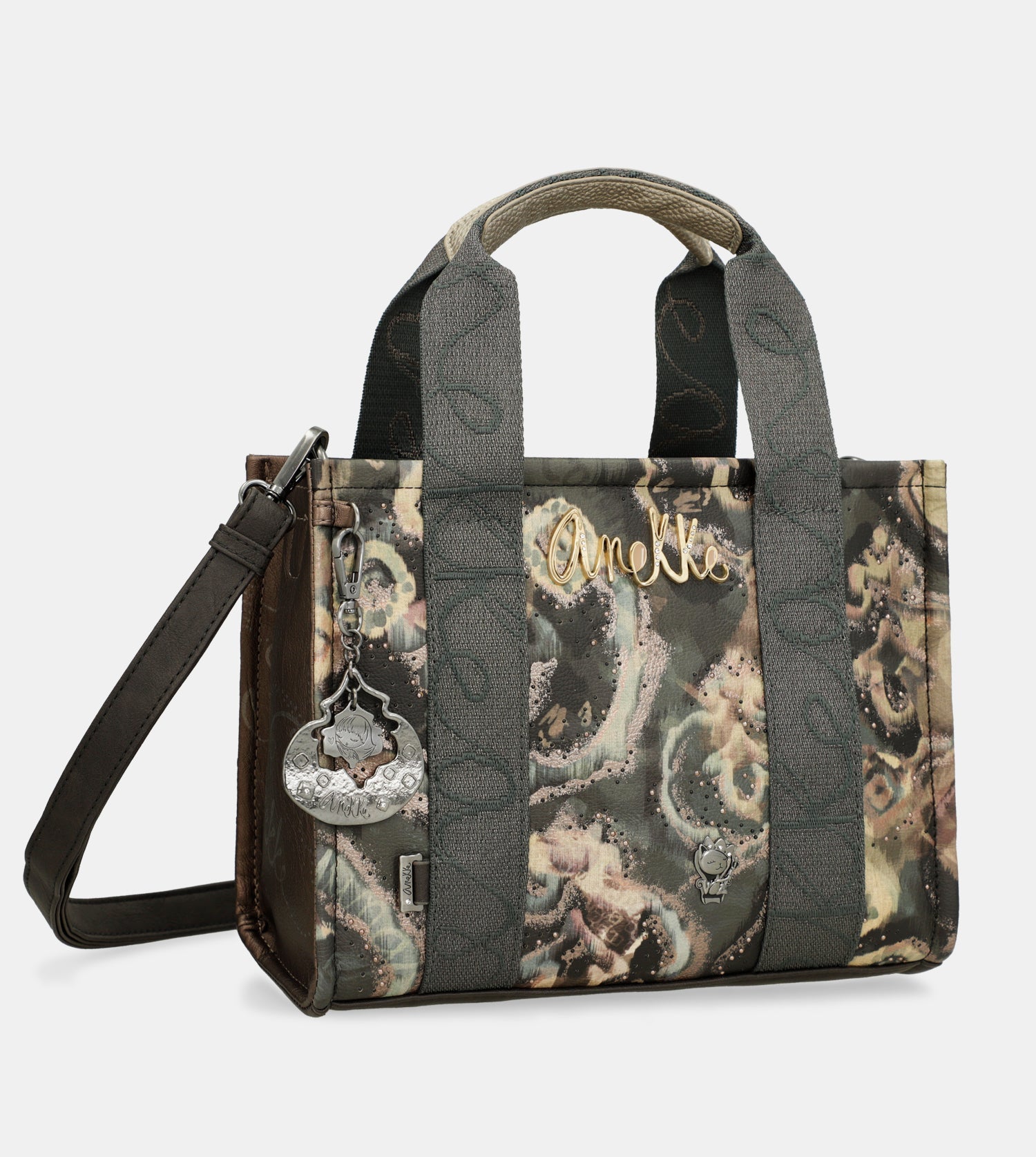 Borsa piccola con manici Manifesto