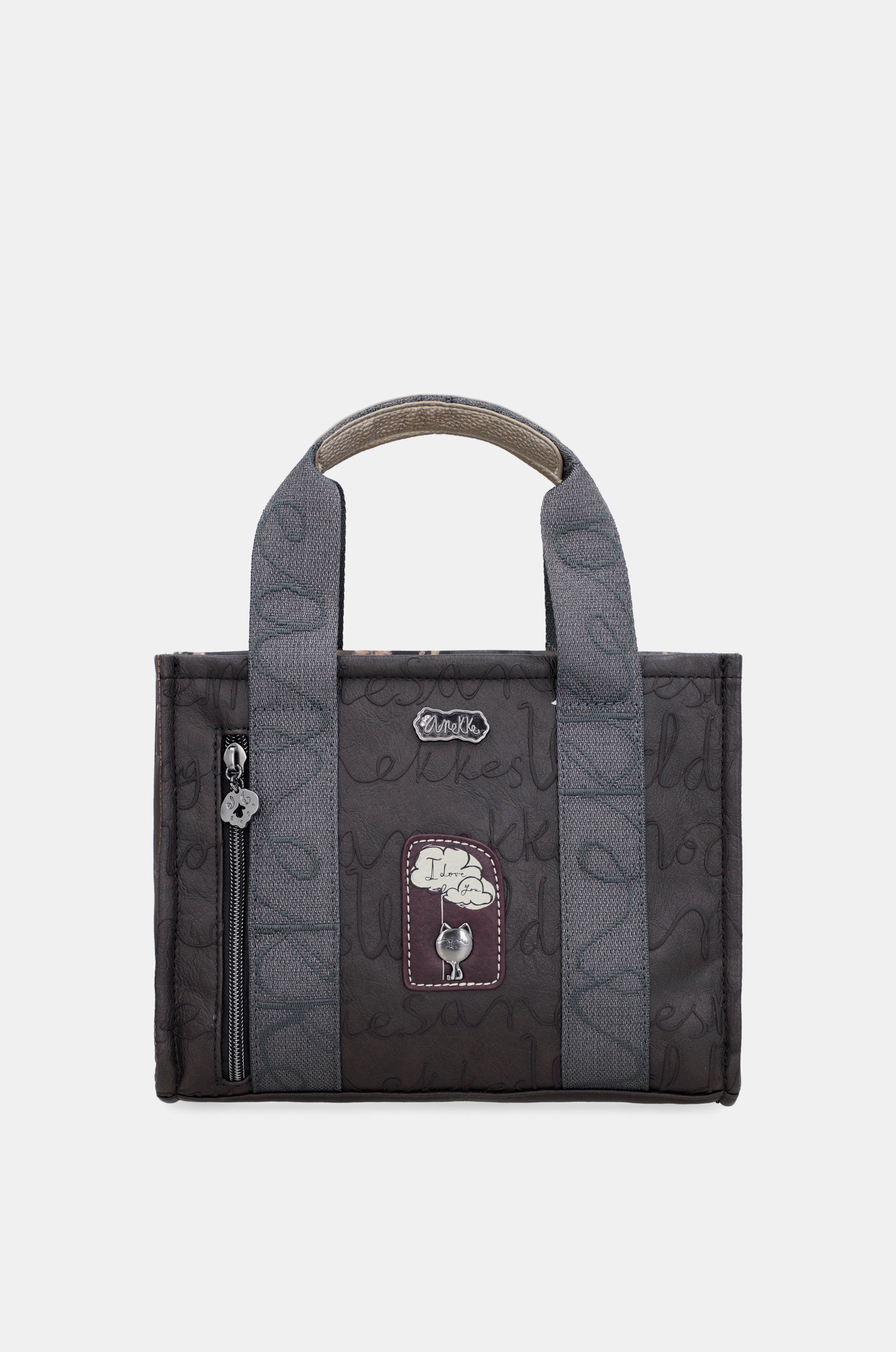 Borsa piccola con manici Manifesto