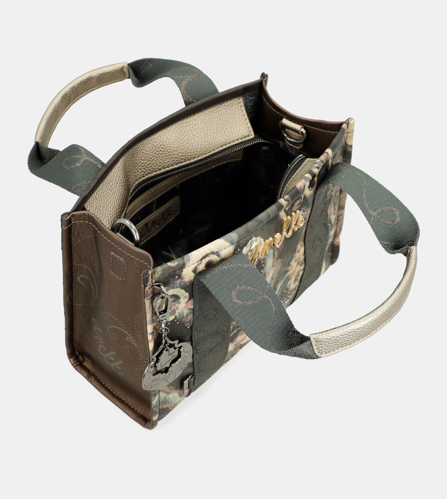 Borsa piccola con manici Manifesto