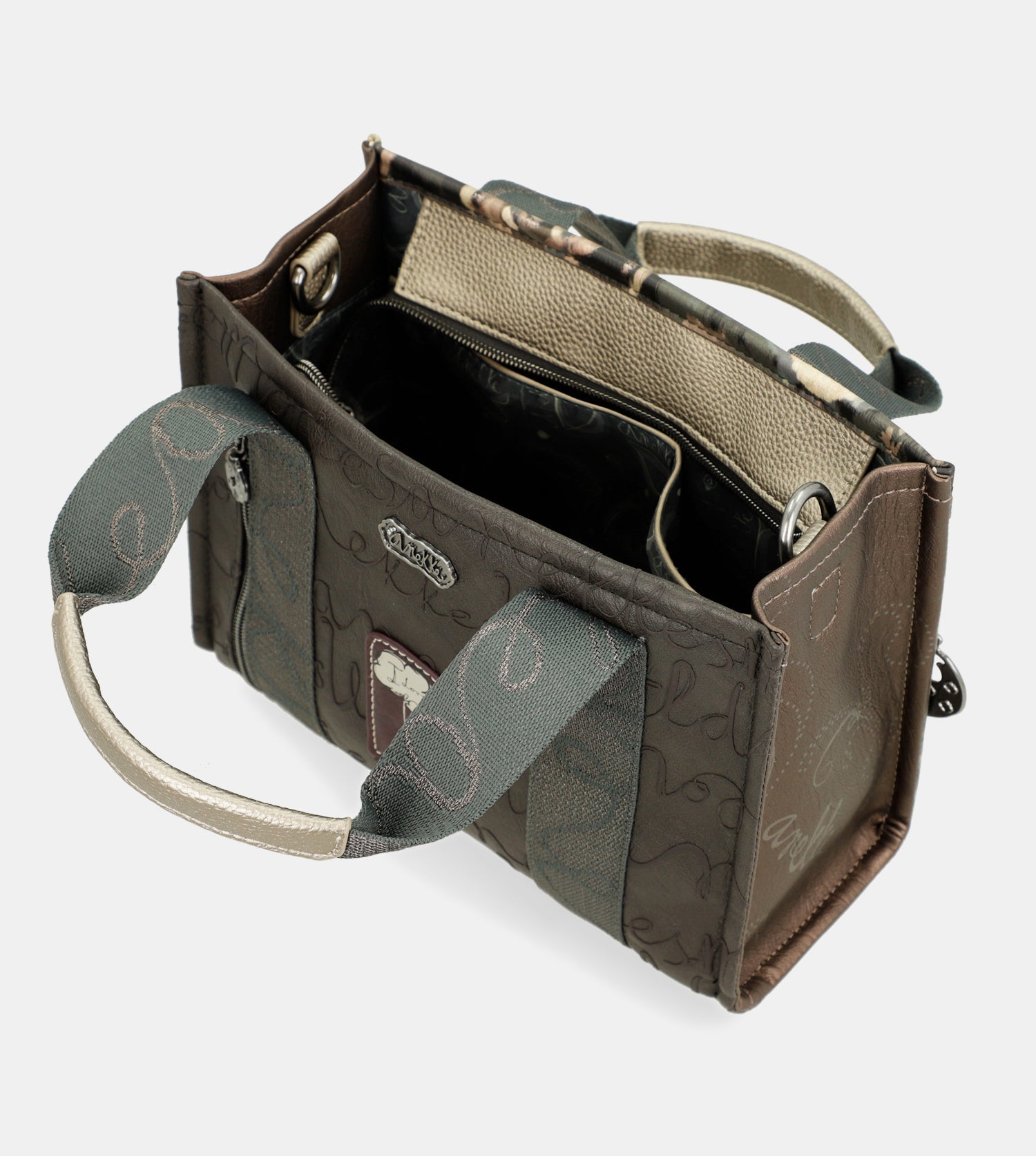 Borsa piccola con manici Manifesto