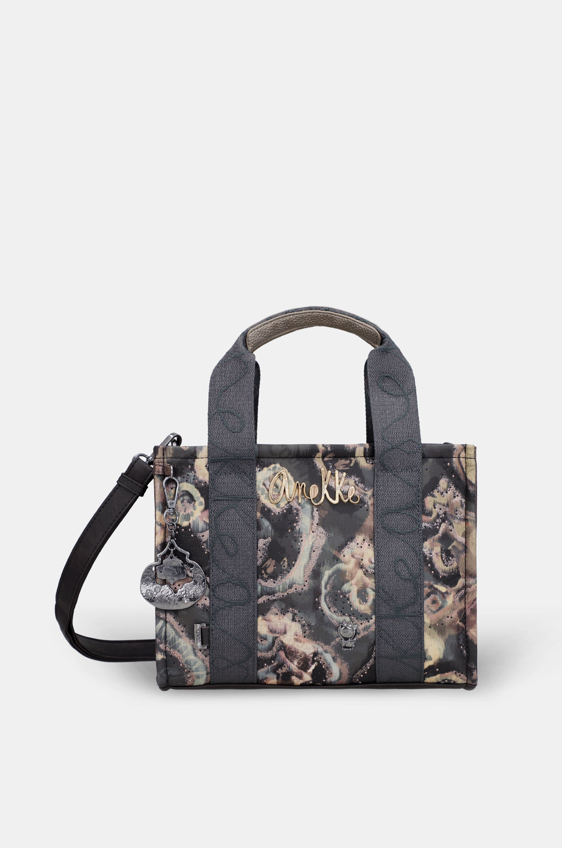 Borsa piccola con manici Manifesto