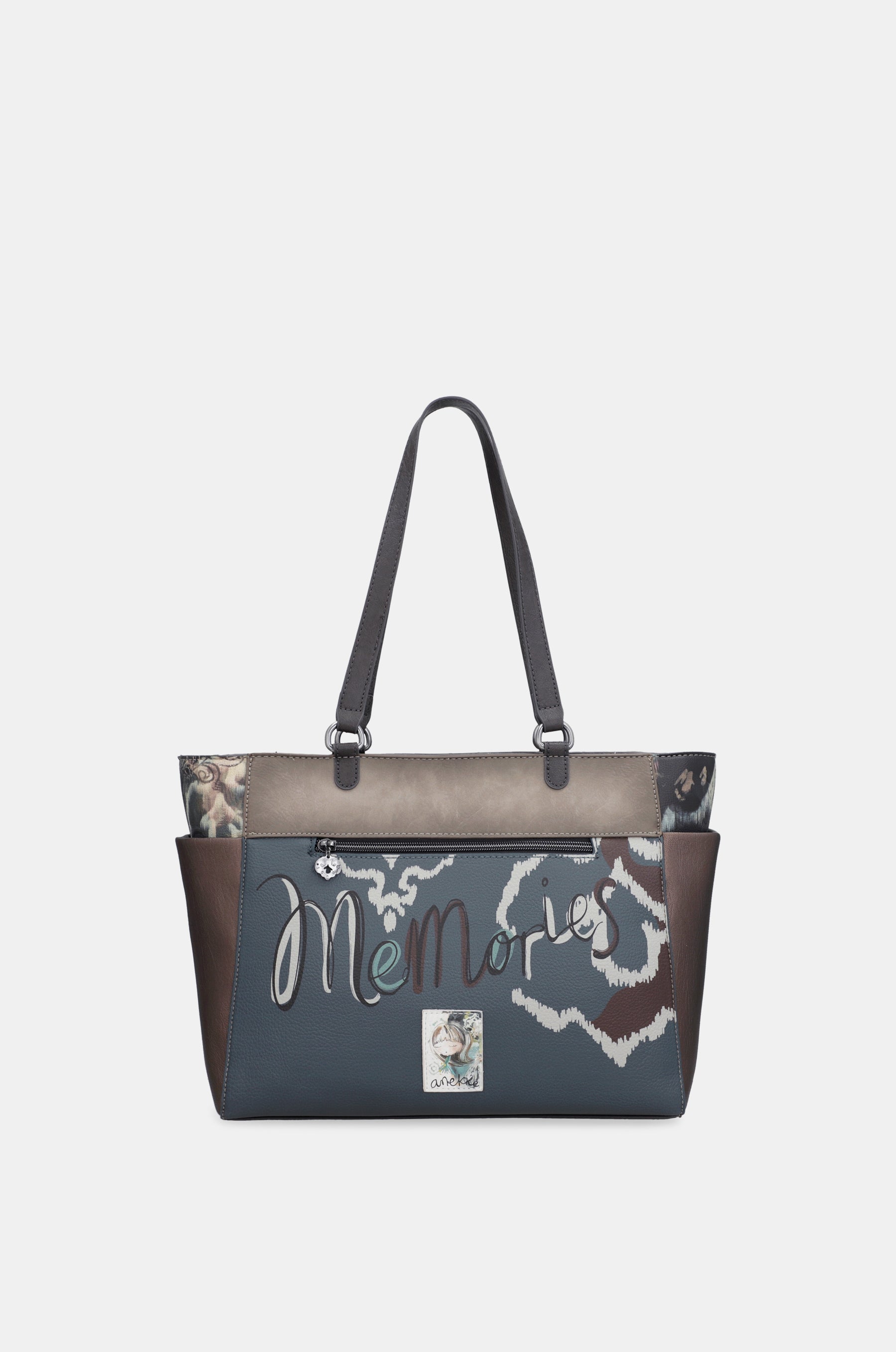 Borsa a spalla grande Manifesto