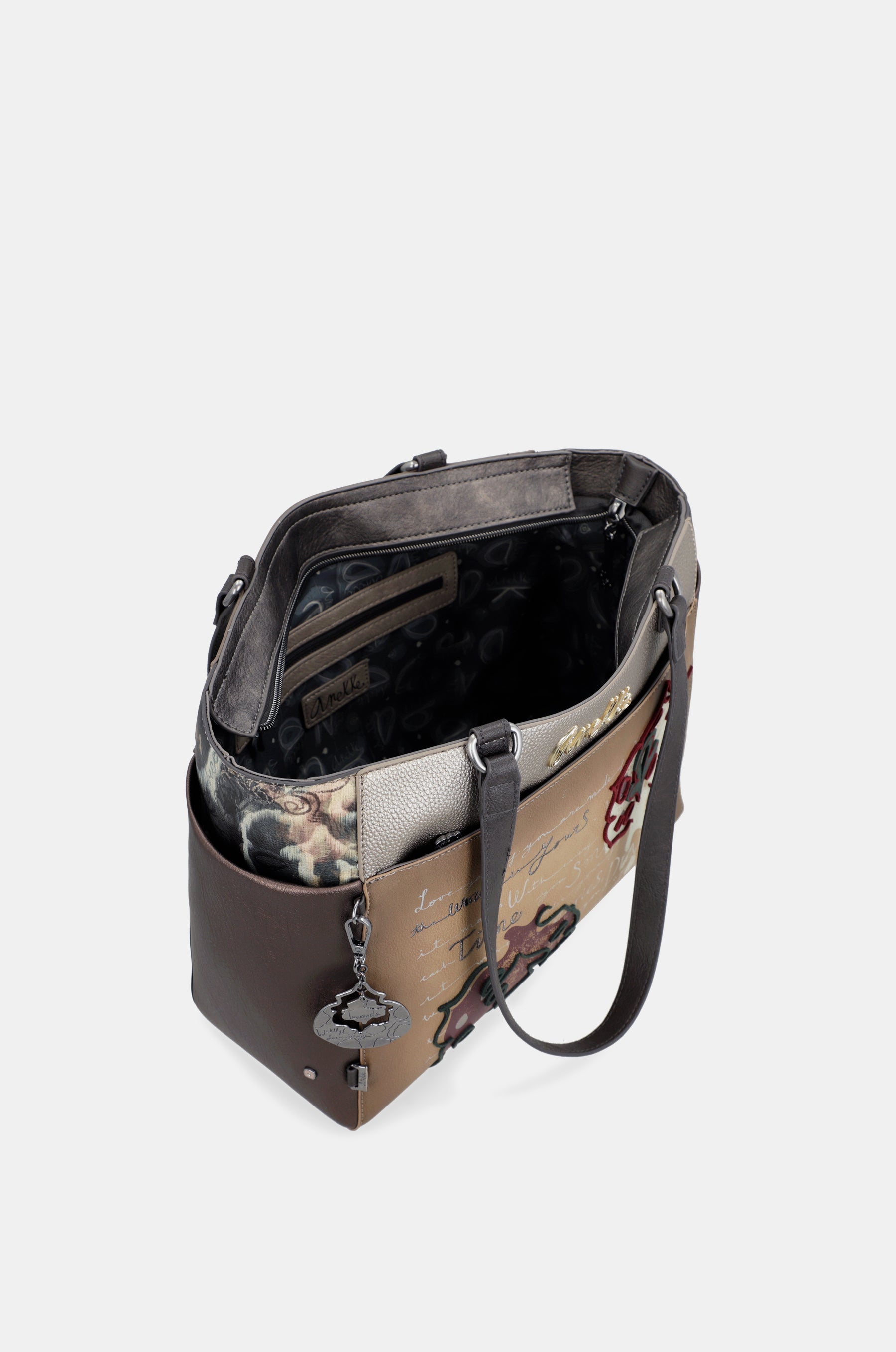 Borsa a spalla grande Manifesto