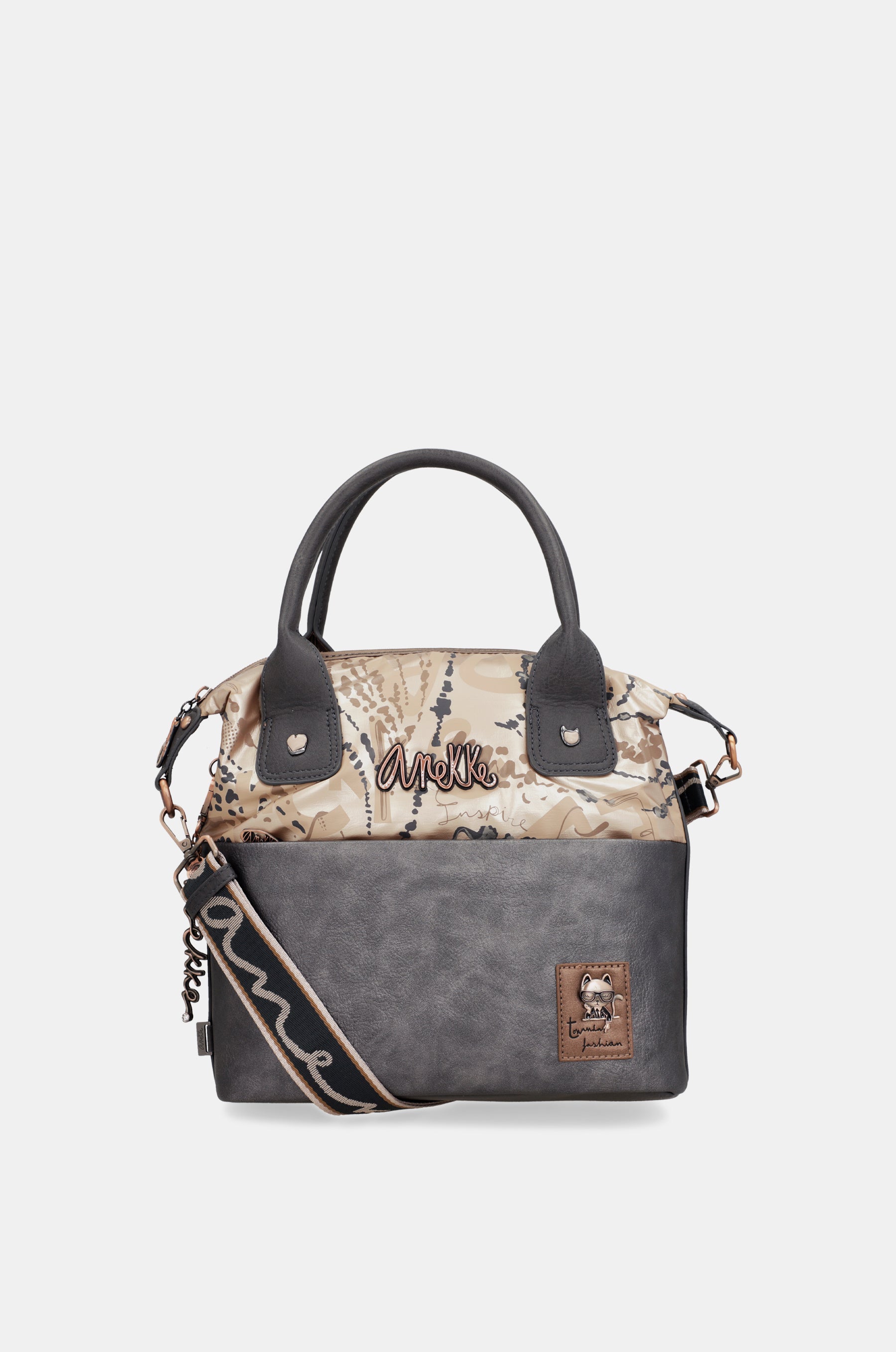 Borsa con manico e tracolla Intentions