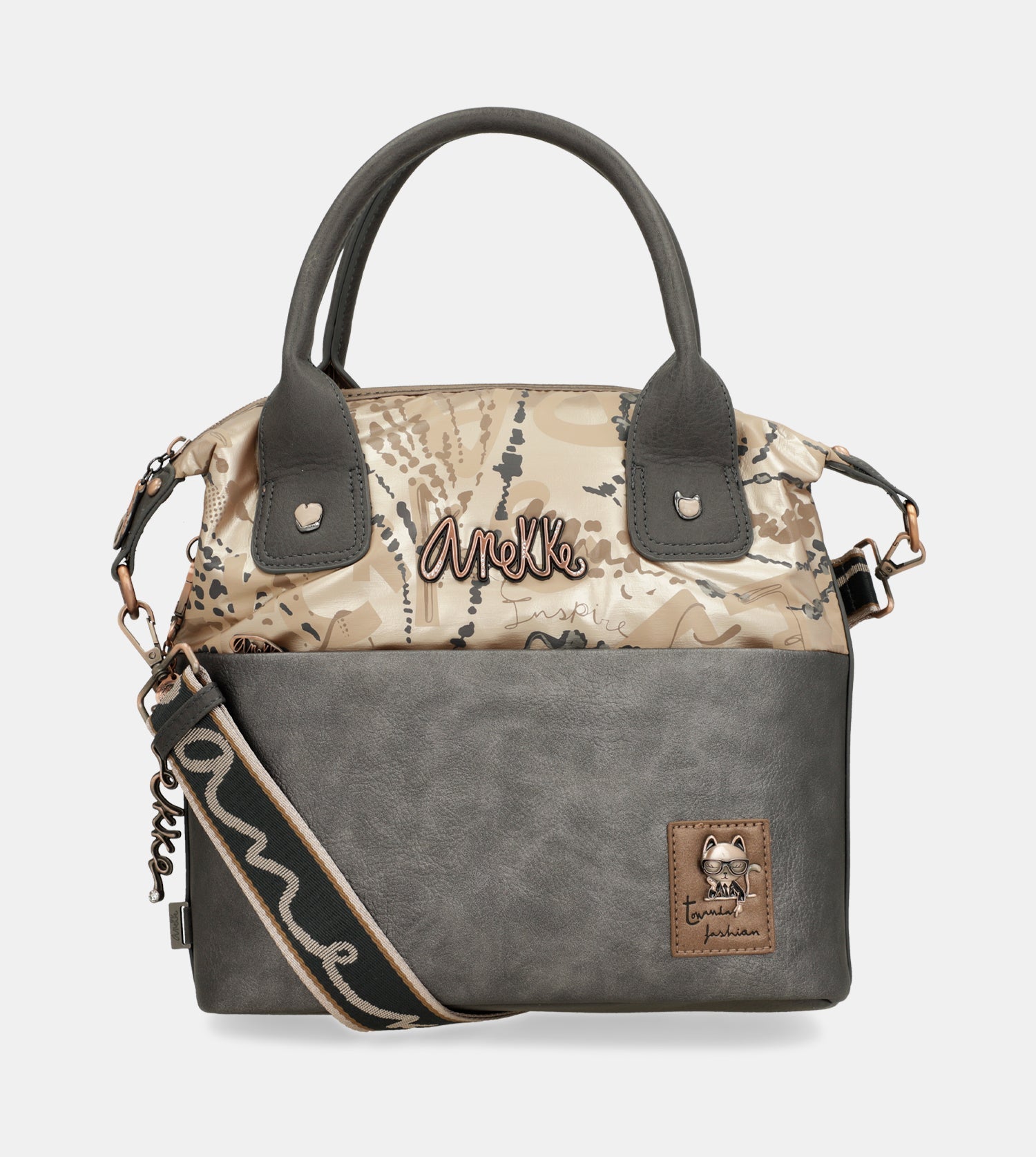 Borsa con manico e tracolla Intentions