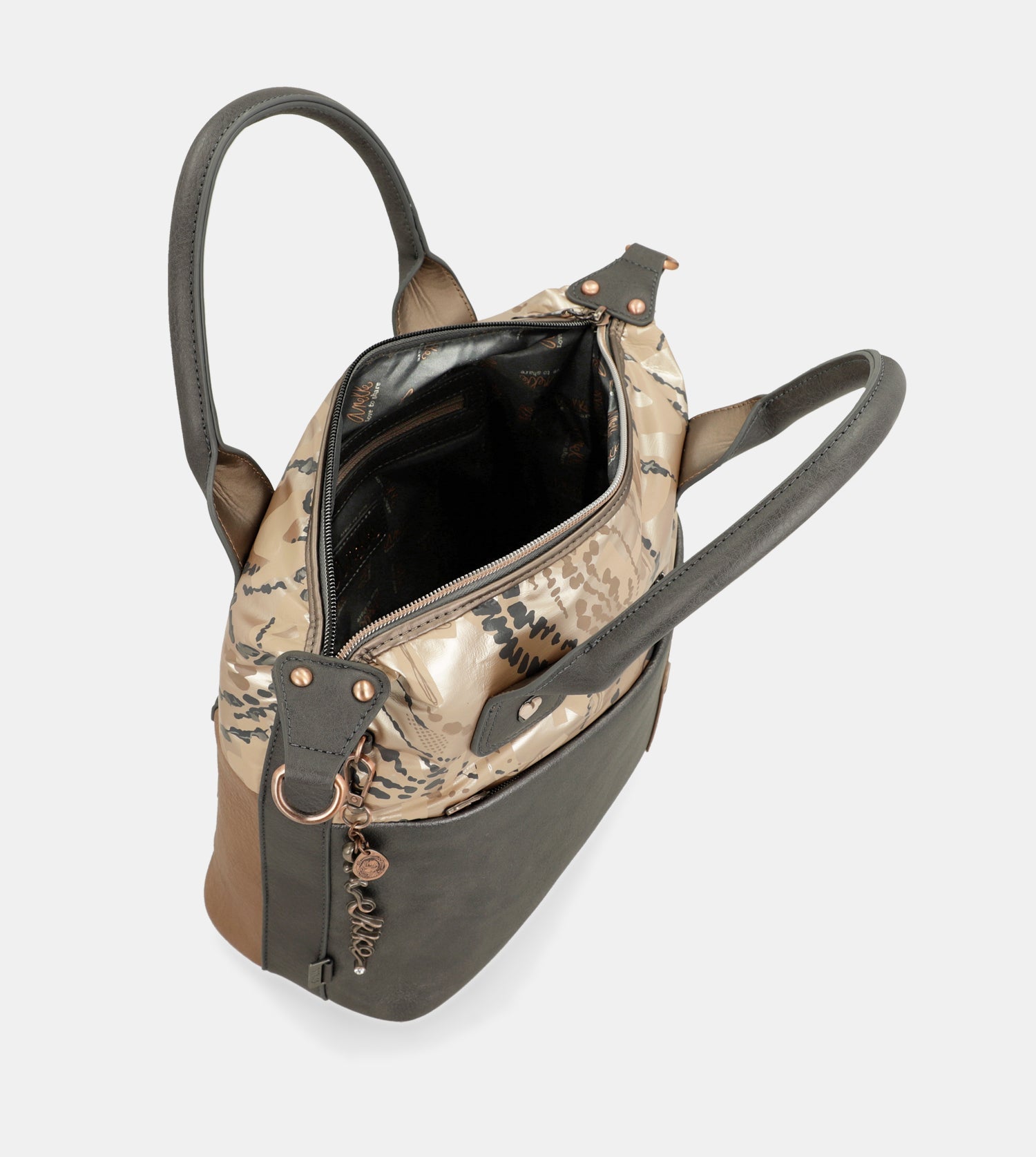 Borsa con manico e tracolla Intentions