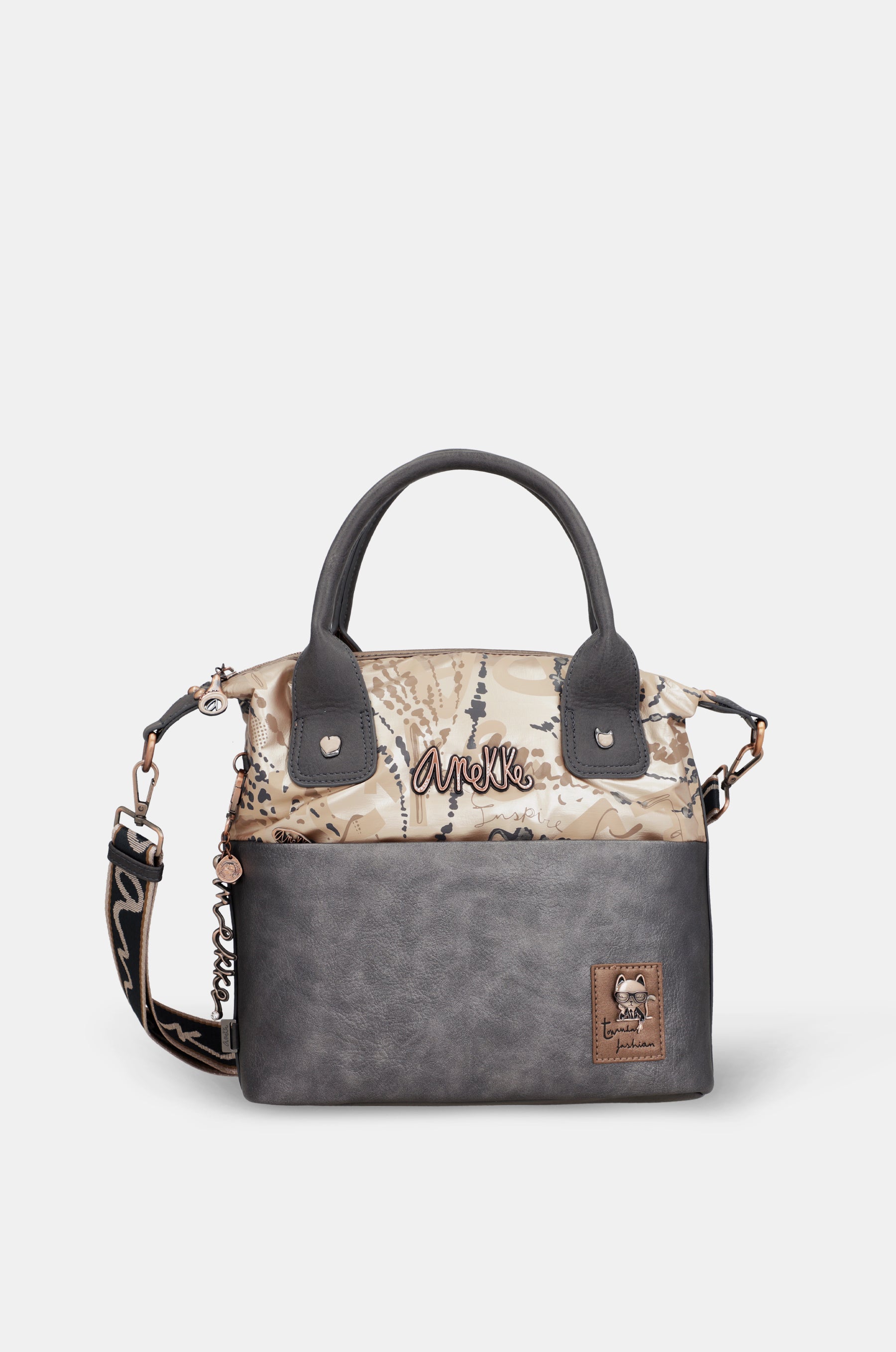Borsa con manico e tracolla Intentions