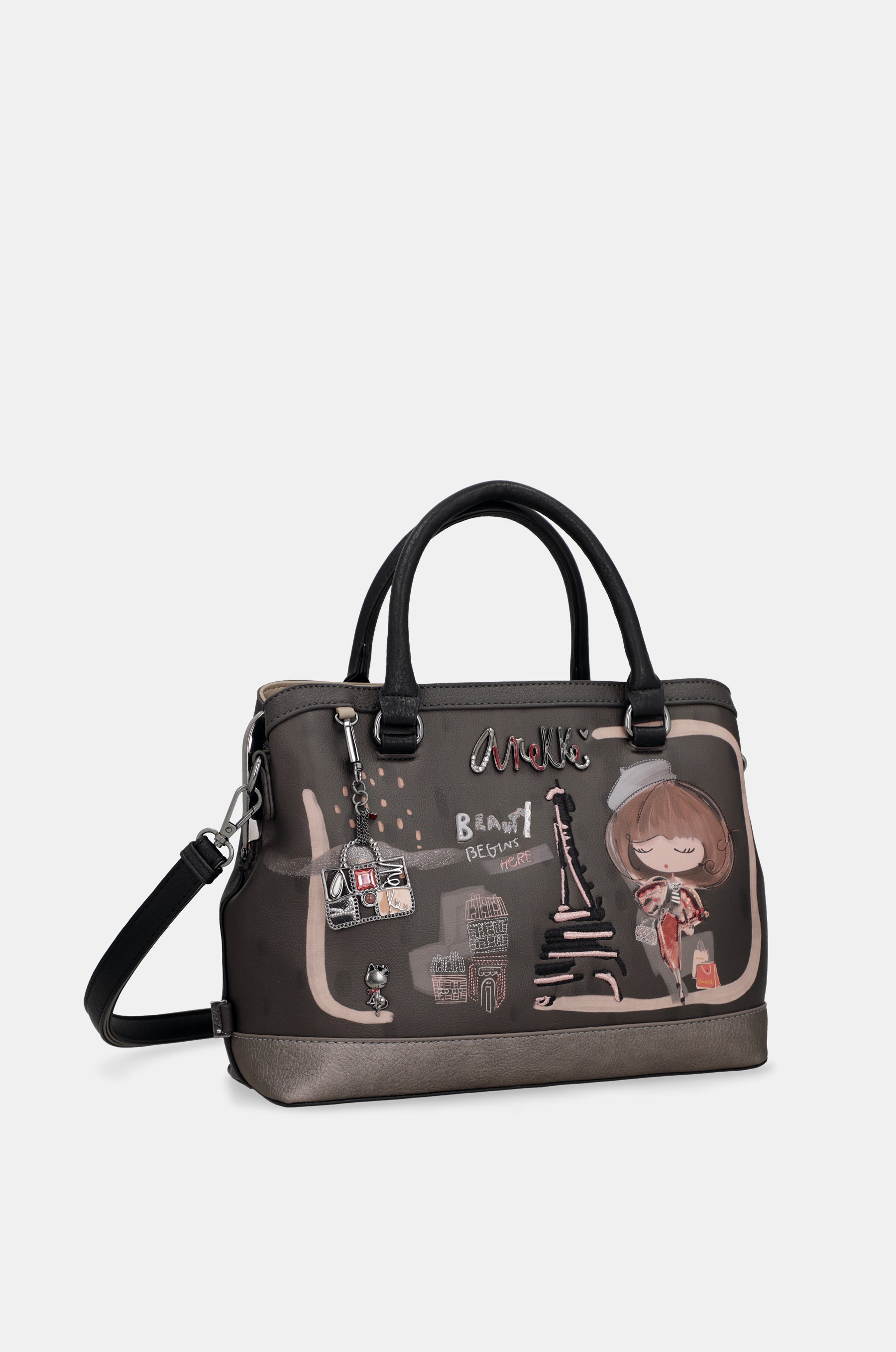 Borsa manico corto Mademoiselle