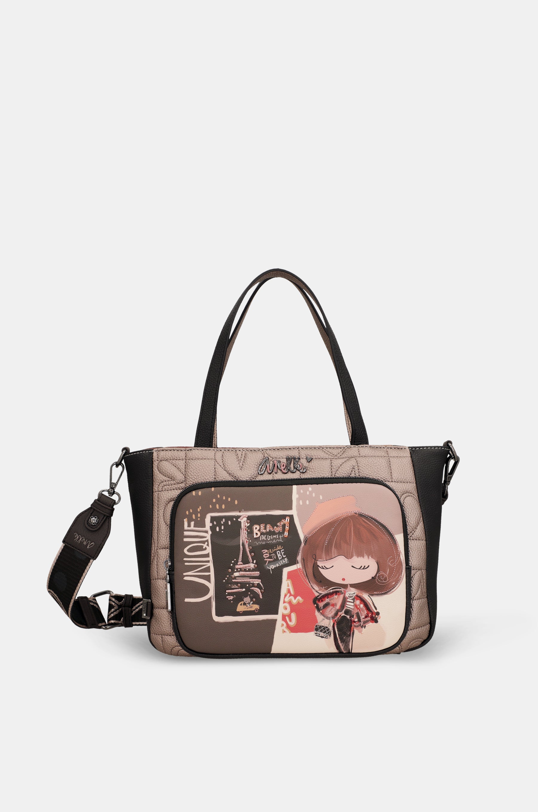 Borsa a spalla con tracolla Mademoiselle