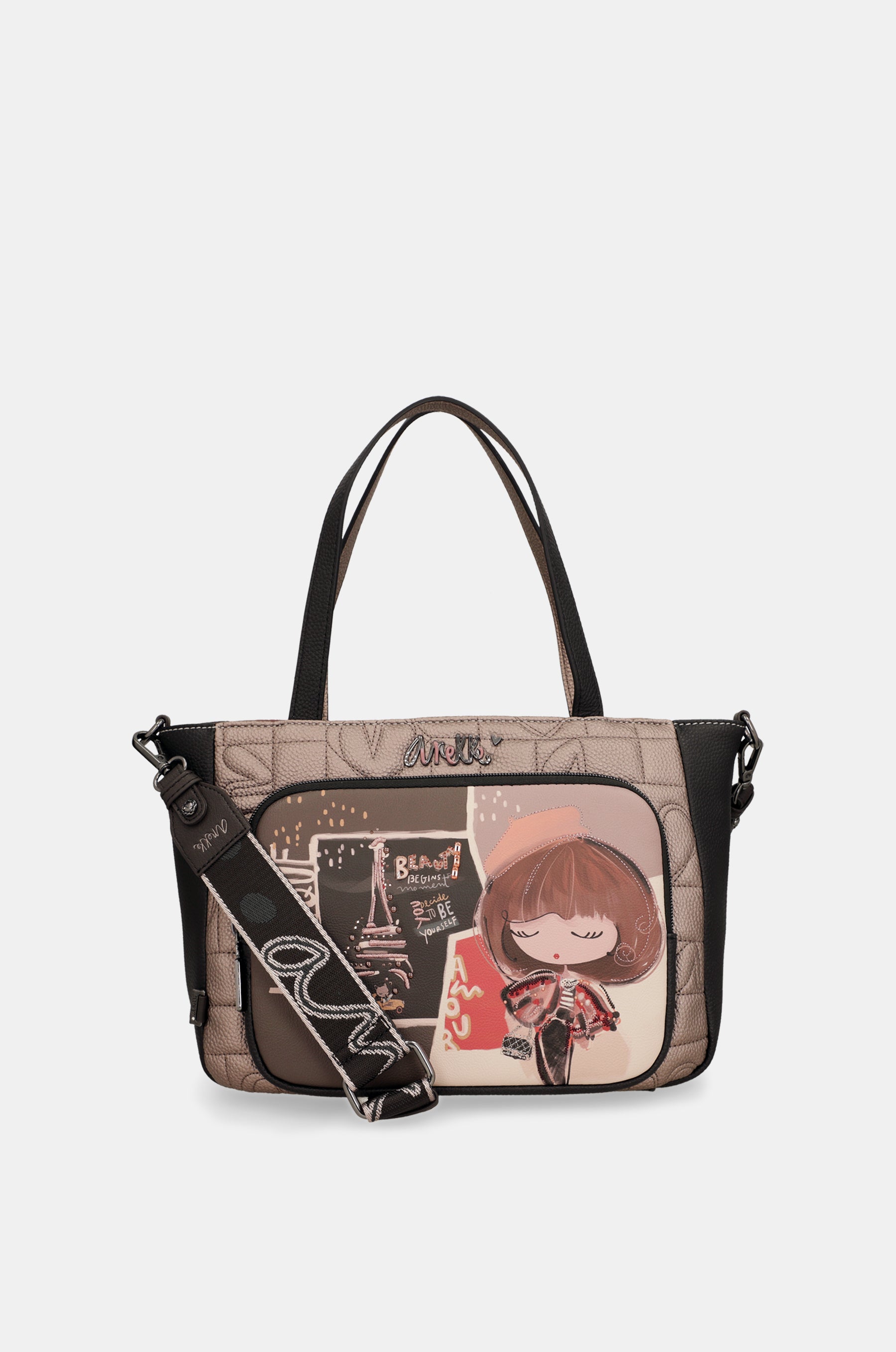 Borsa a spalla con tracolla Mademoiselle