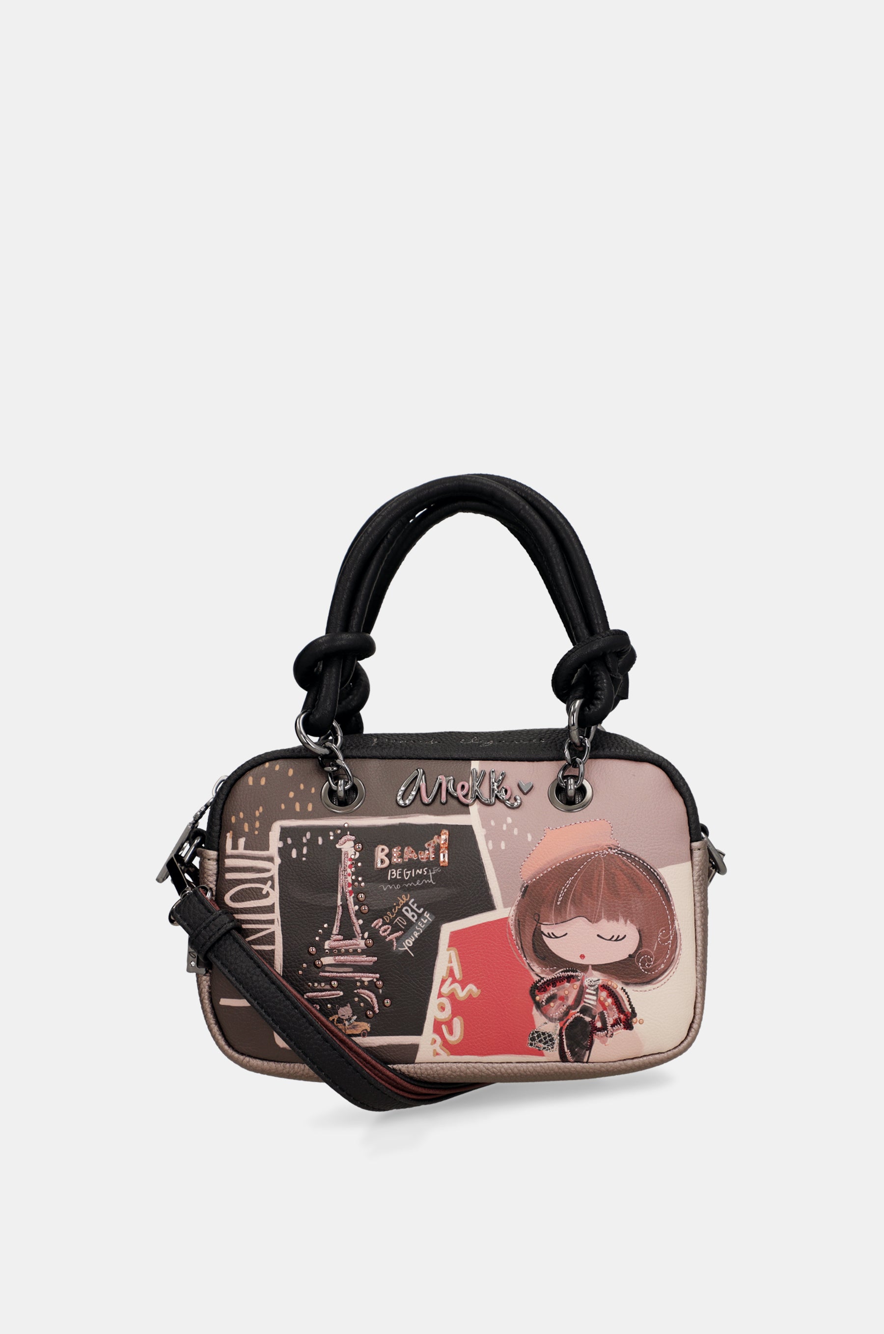 Borsa a mano piccola con tracolla Mademoiselle