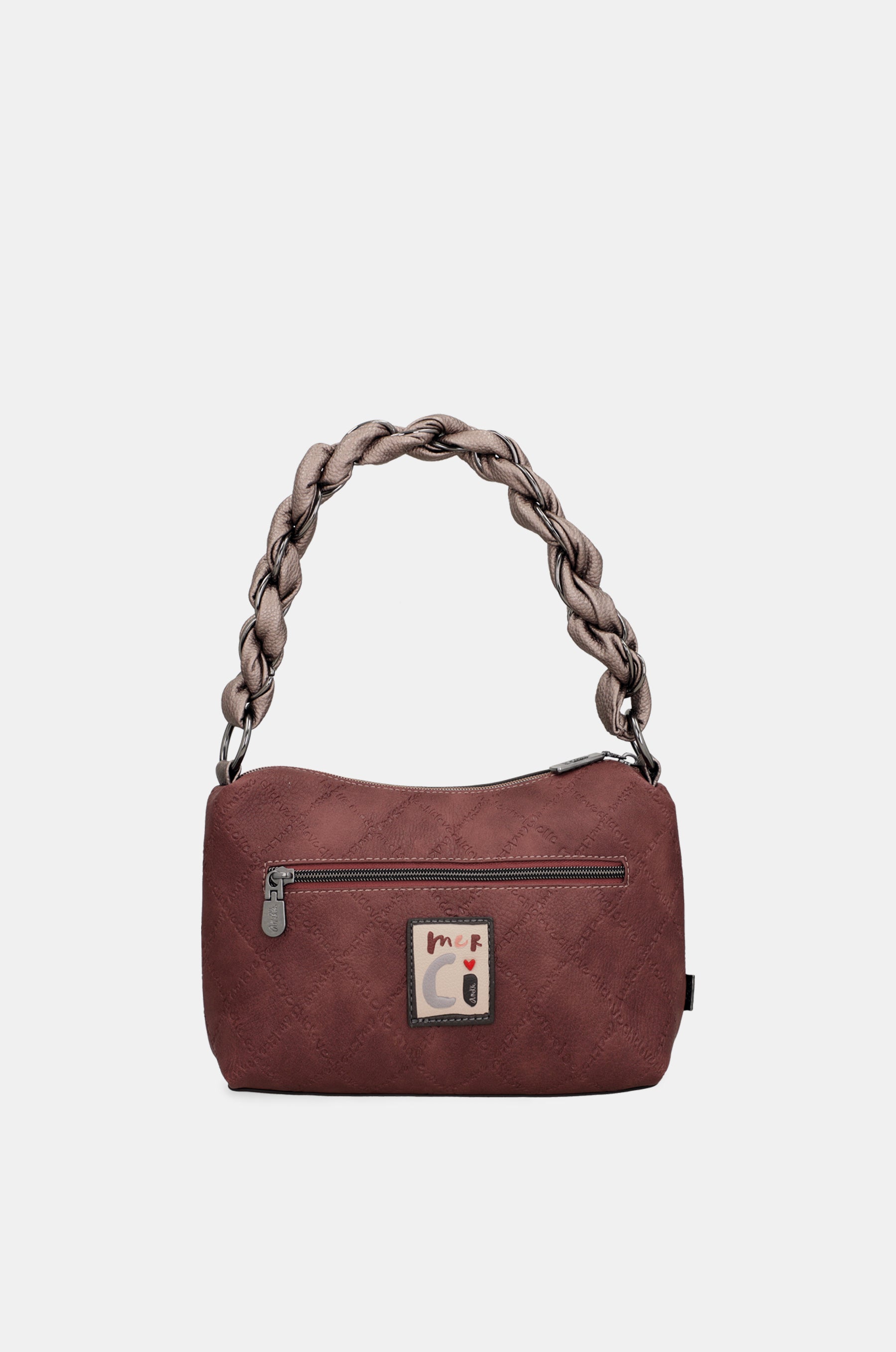 Borsa manico corto e tracolla Mademoiselle