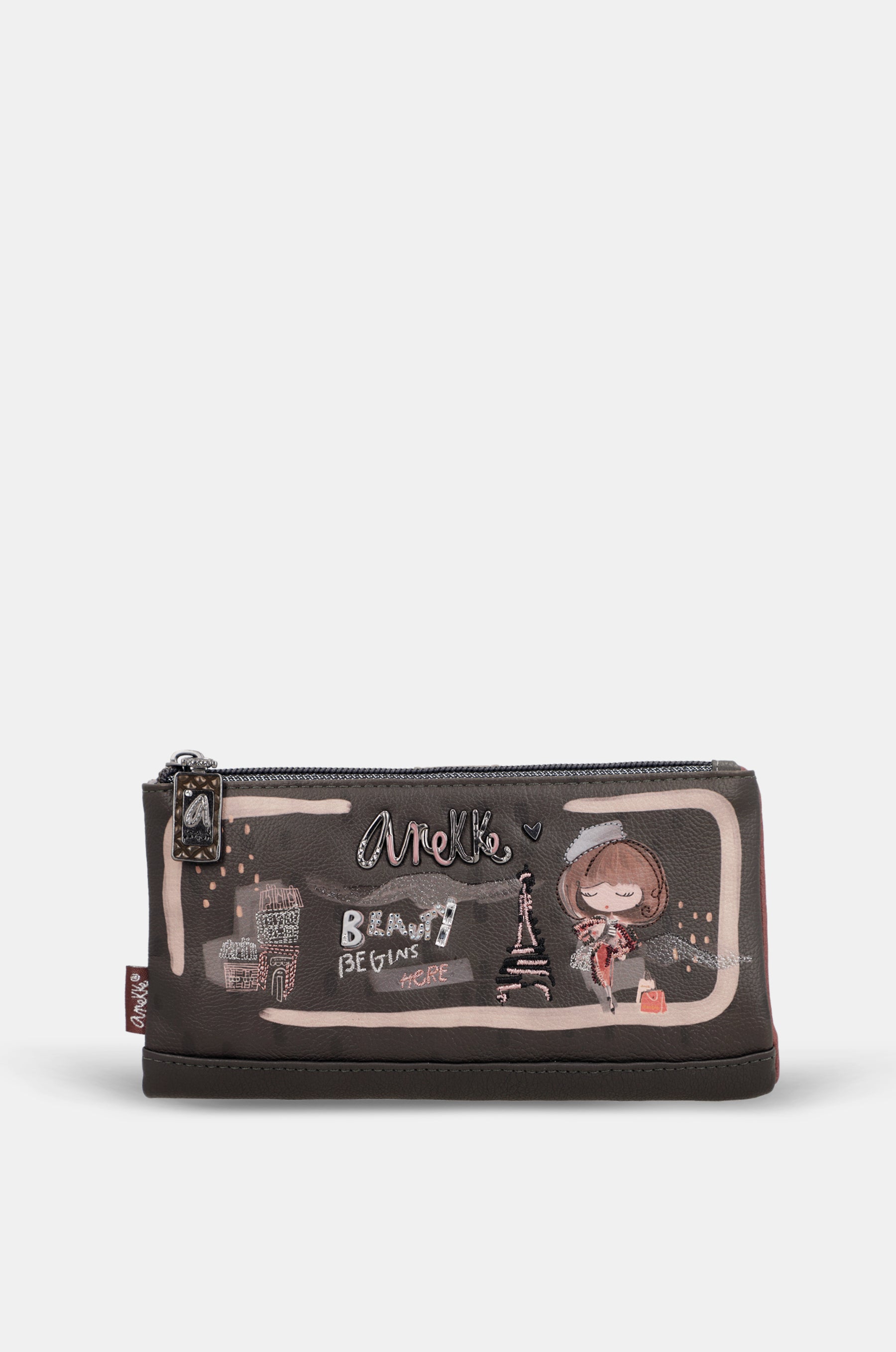Portafogli grande flessibile RFID Mademoiselle