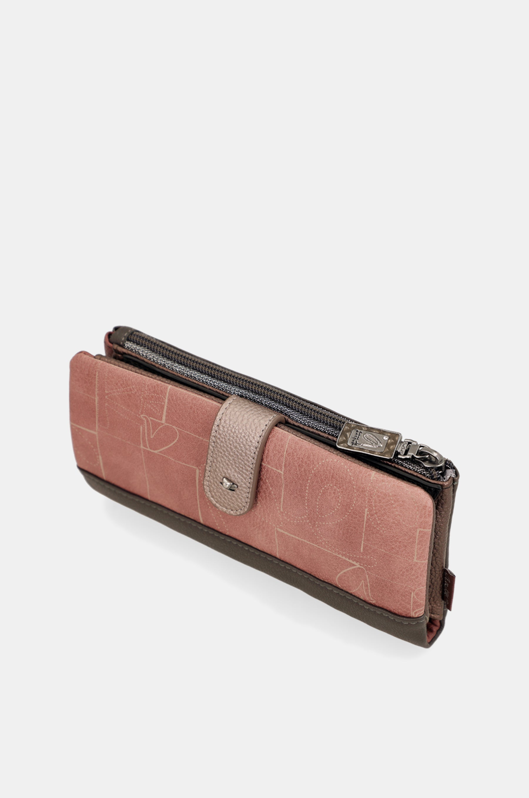Portafogli grande flessibile RFID Mademoiselle