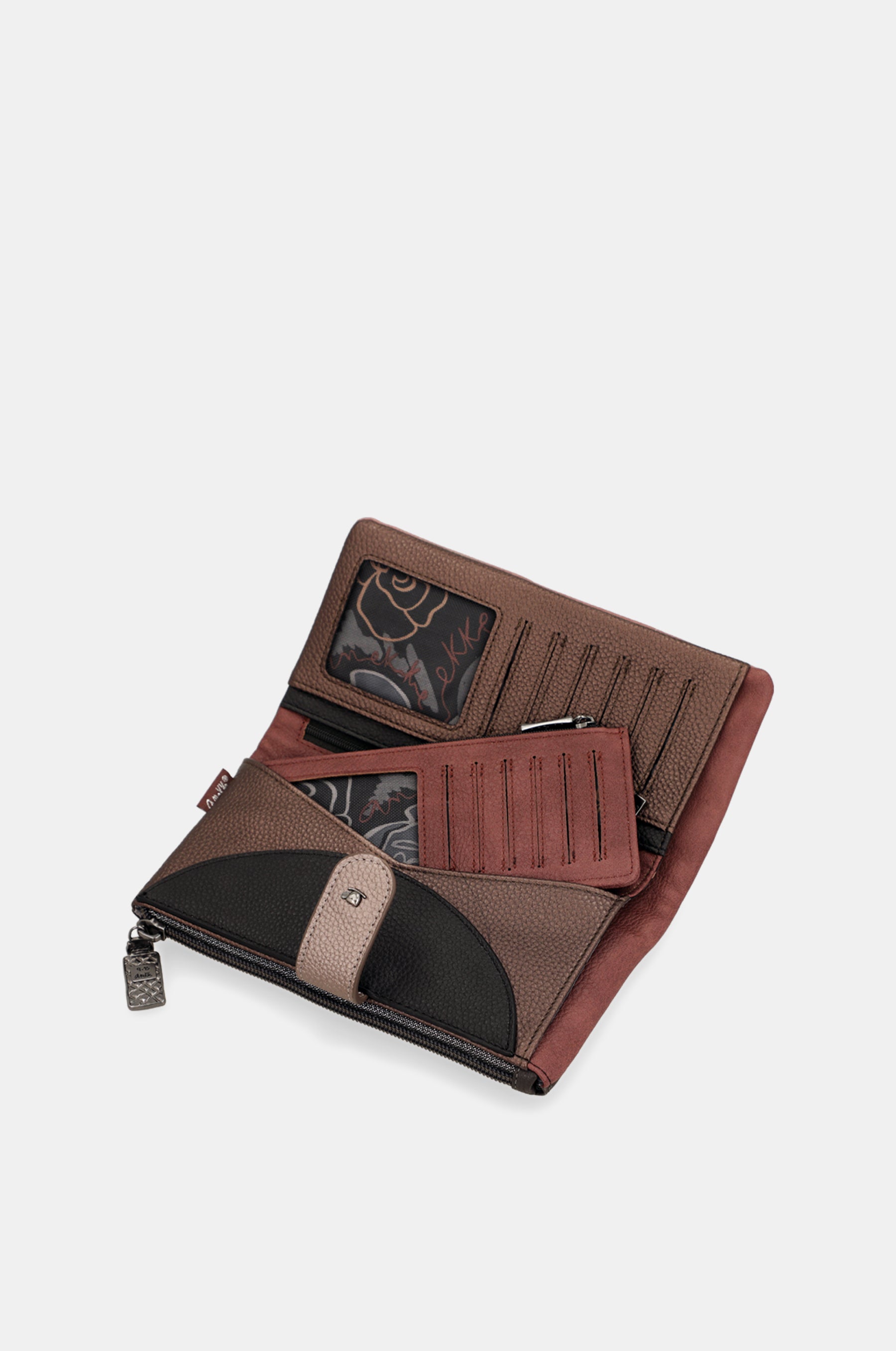Portafogli grande flessibile RFID Mademoiselle