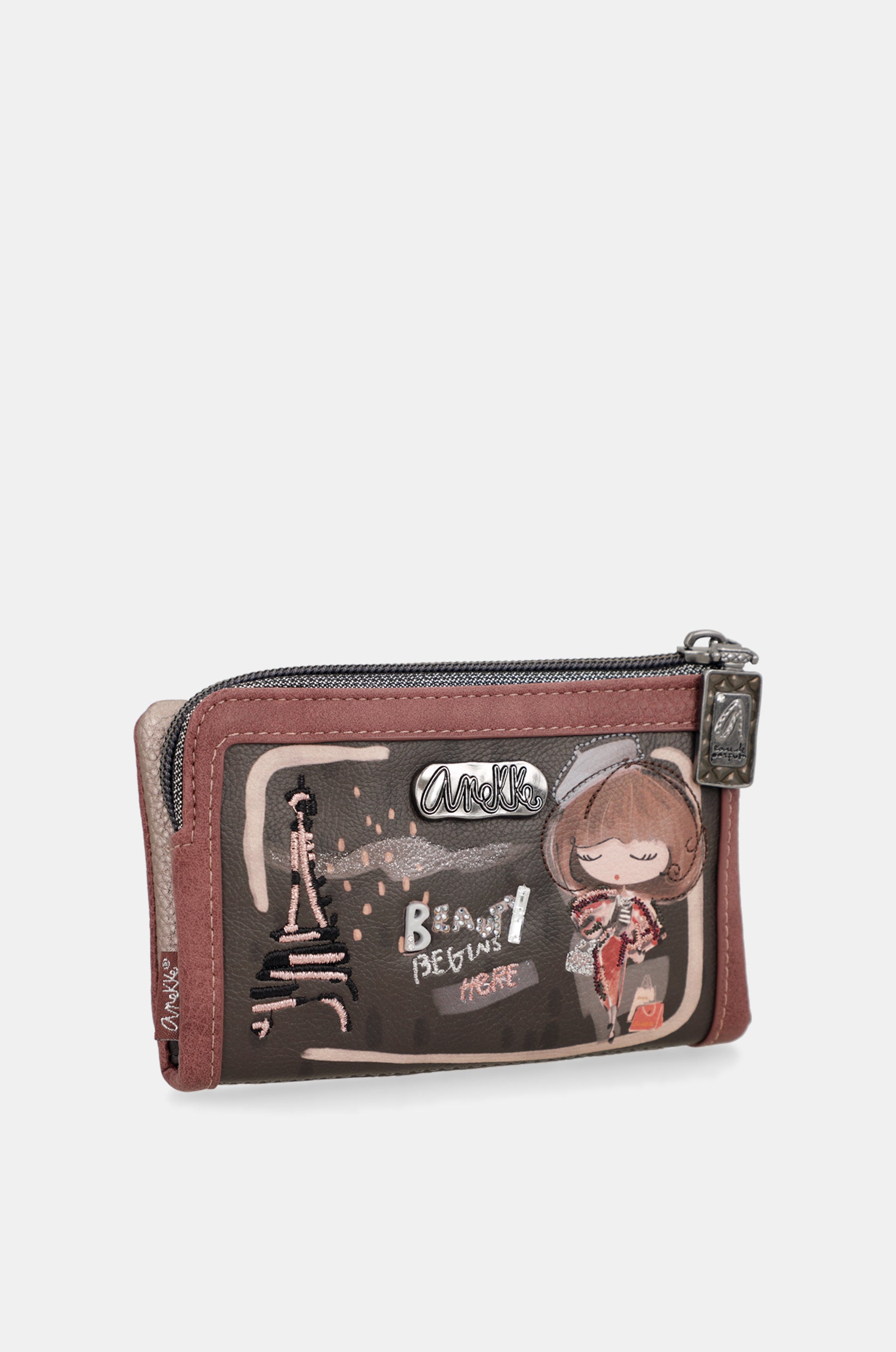Portafogli medio flessibile RFID Mademoiselle